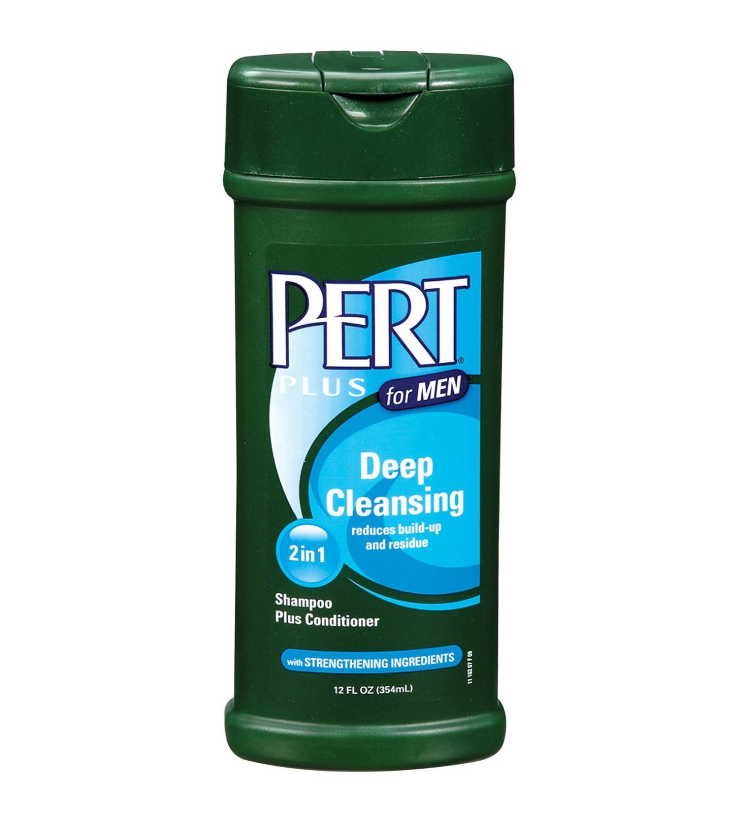 Pert Plus for Men Deep Cleansing 2 in 1 Shampoo Plus Conditioner 12 fl oz (354 ml)