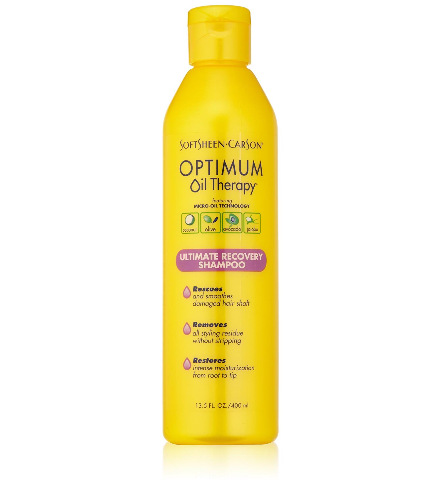 Optimum Oil Therapy Ultimate Hair Recovery Shampoo - 13.5oz | Nourishing Hydrating & Restorative | International Shipping Available - Buy Online on GoSupps.com