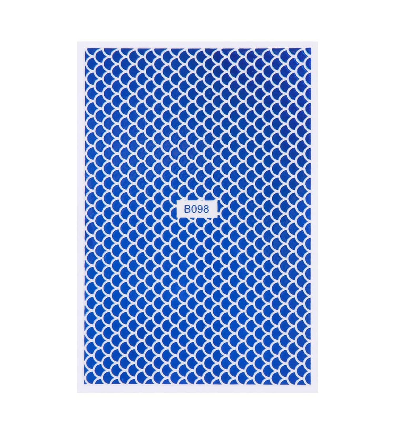 Adhesive Waterproof Fish Pattern Manicure Shining Decals Nail Art Decoration 3D Stickers Nail Sticker(5) Style5 - Buy Online on GoSupps.com