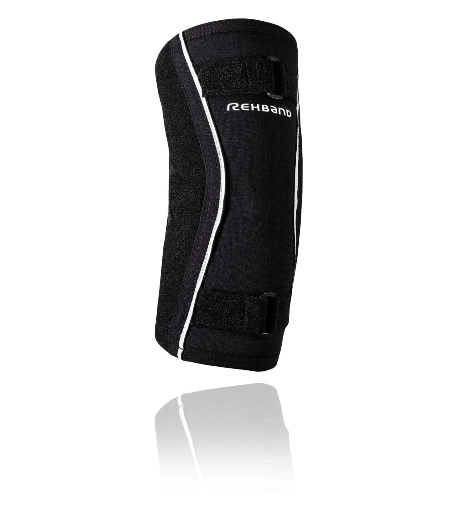 Rehband Hyper-X Elbow Support Grey & Black (Small) - International Shipping Available | Durable Injury Recovery & Comfort - Buy Online on GoSupps.com