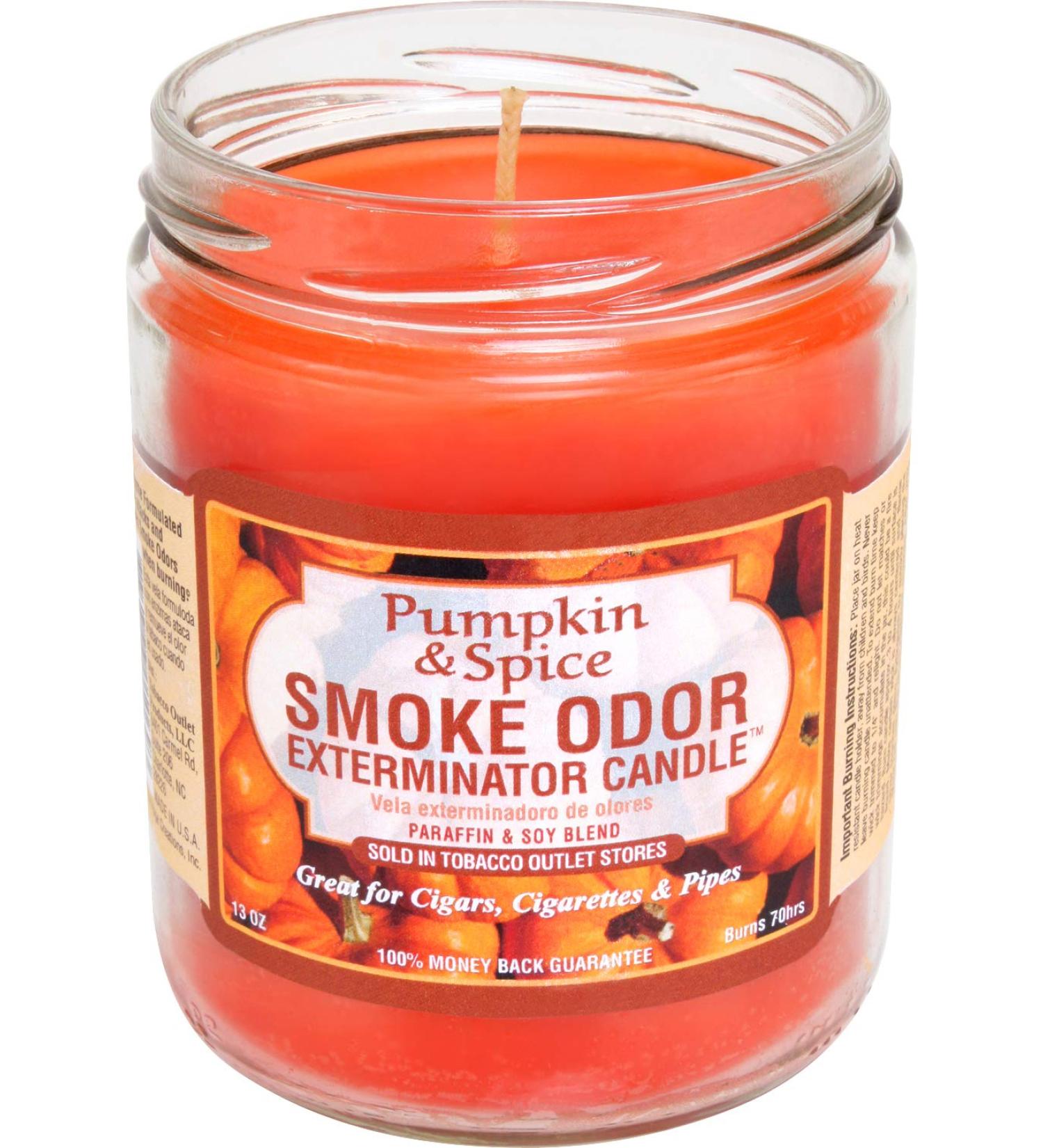 Smoke Odor Exterminator Pumpkin & Spice Candle 13 oz - Pack of 2