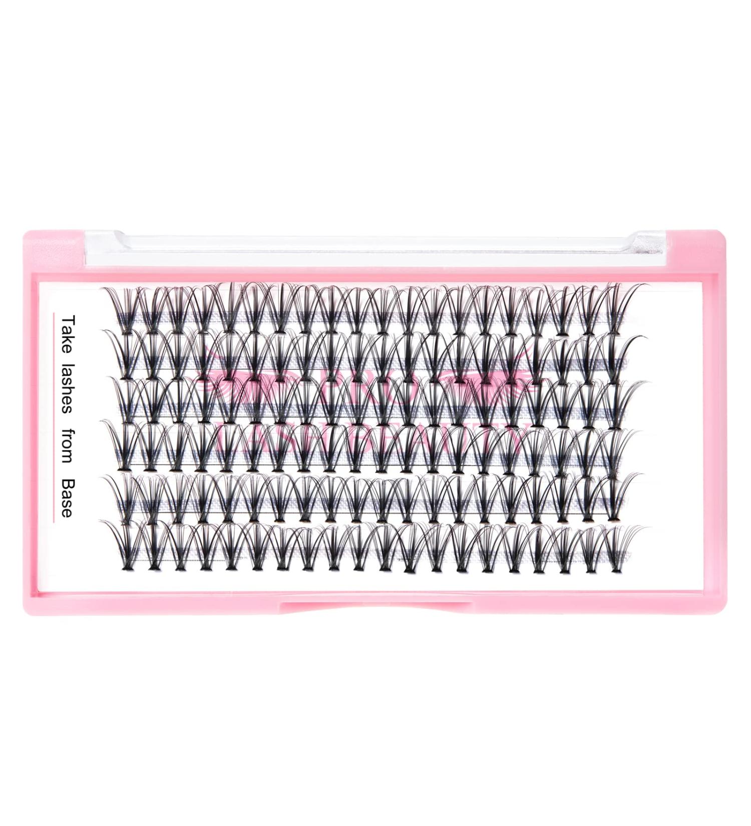 20D C 0.07 14mm Wispy Cluster Individual Lashes for DIY At-Home Application - Buy Online on GoSupps.com