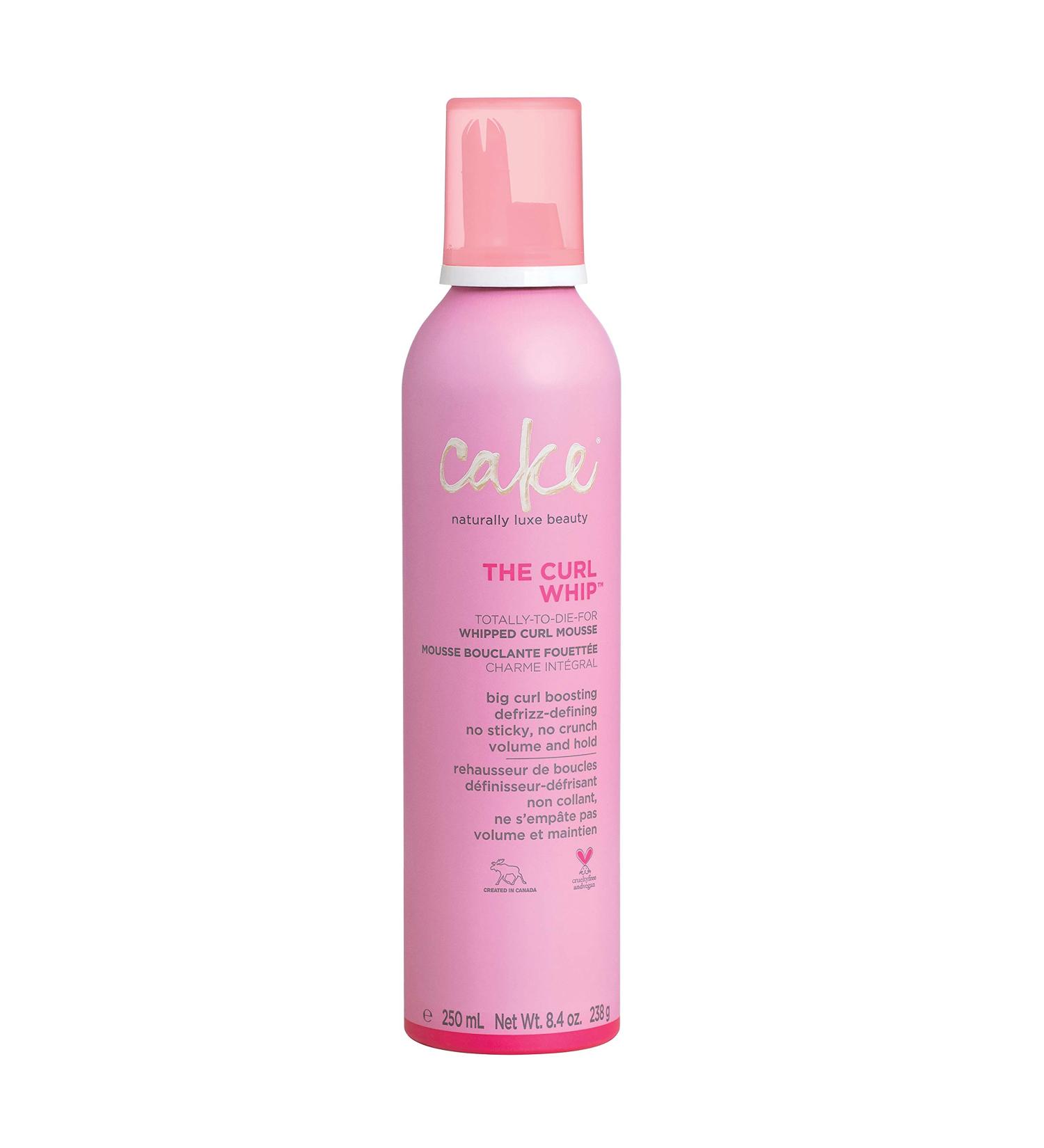 Cake Beauty Curl Whipped Mousse - Vegan Curl Defining & Volumizing Mousse with Aloe Vera & Vitamin E for Flexible Hold - Sulfate & Cruelty Free - Buy Online on GoSupps.com