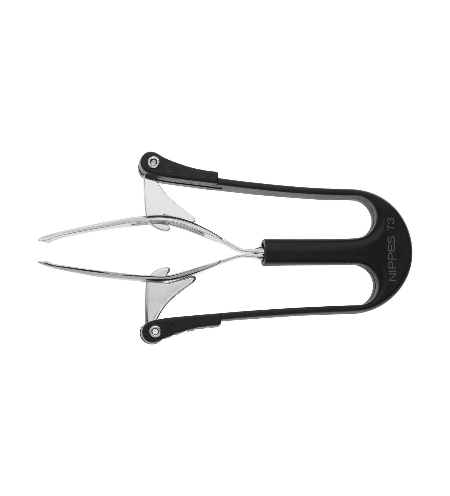 Nippes Solingen Automatic Tweezers - Nickel-Plated Steel Black 10cm | Precision Eyebrow Plucking & Hair Removal | Made in Germany - Buy Online on GoSupps.com