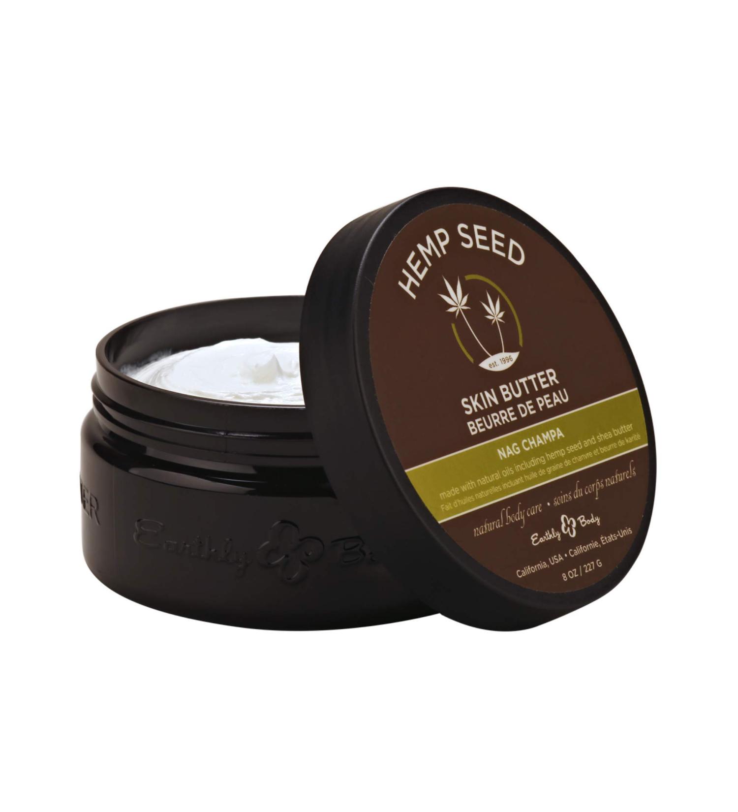 Earthly Body Nag Champa Skin Butter - Luxurious Moisturizing Treatment - Buy Online on GoSupps.com