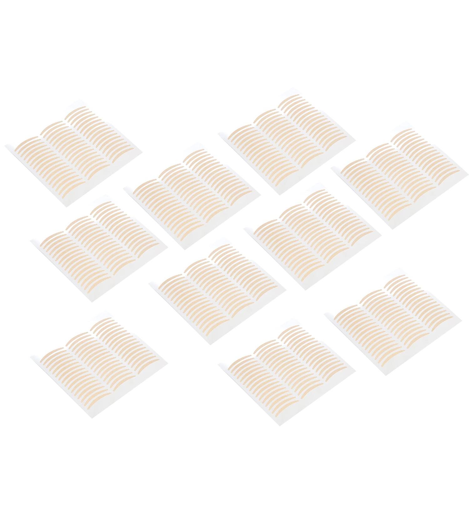 240 Pairs Double Eyelid Tape Breathable Lightweight Easy to Use and Carry Thin Shape Eye Decoration Makeup Tool for Bigger Eyes and Long-lasting Double Eyelids - Buy Online on GoSupps.com