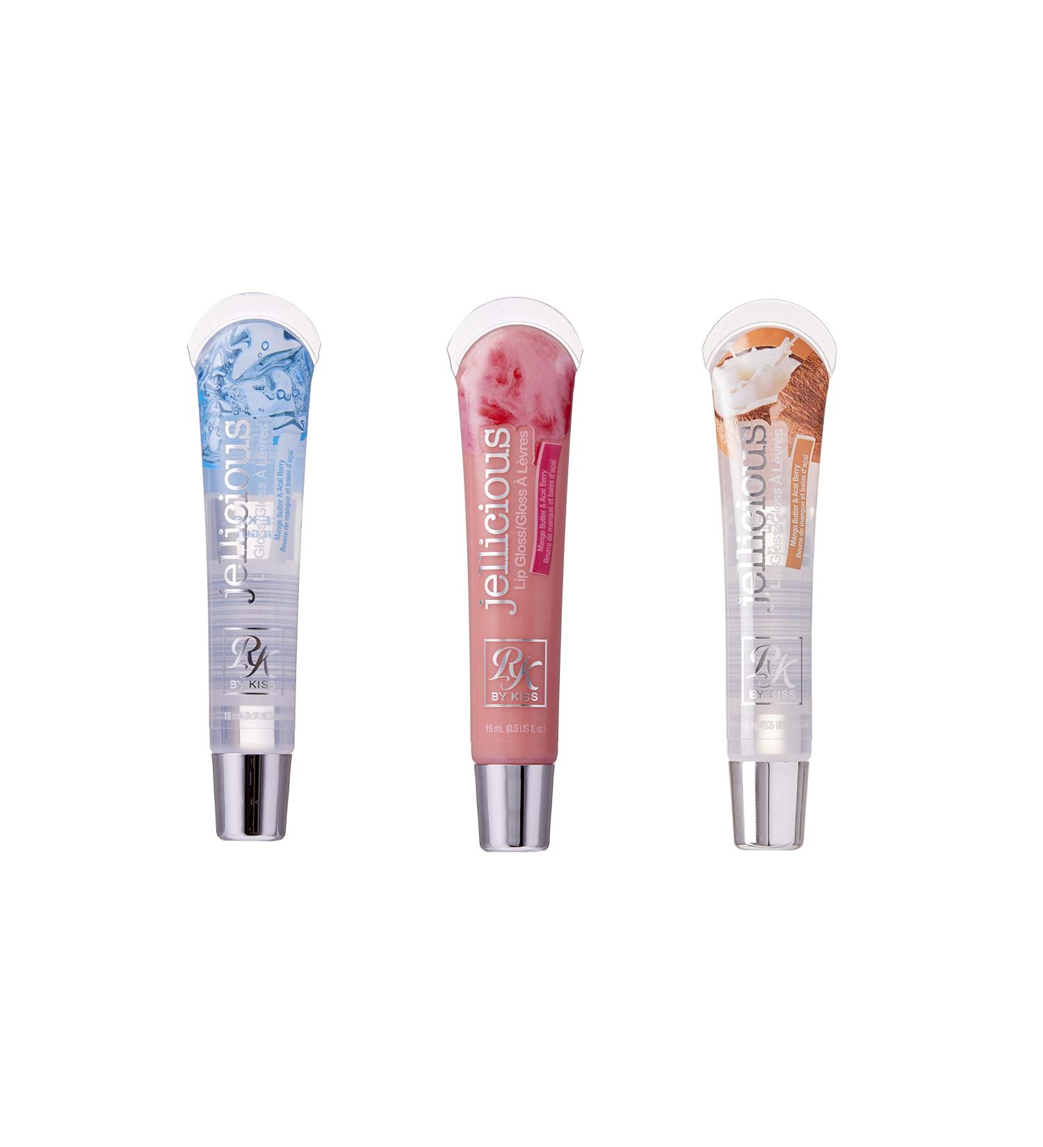Ruby Kisses Jellicious Lip Gloss - JLG01, JLG04, JLG13 | Mouthwatering Shine - Buy Online on GoSupps.com
