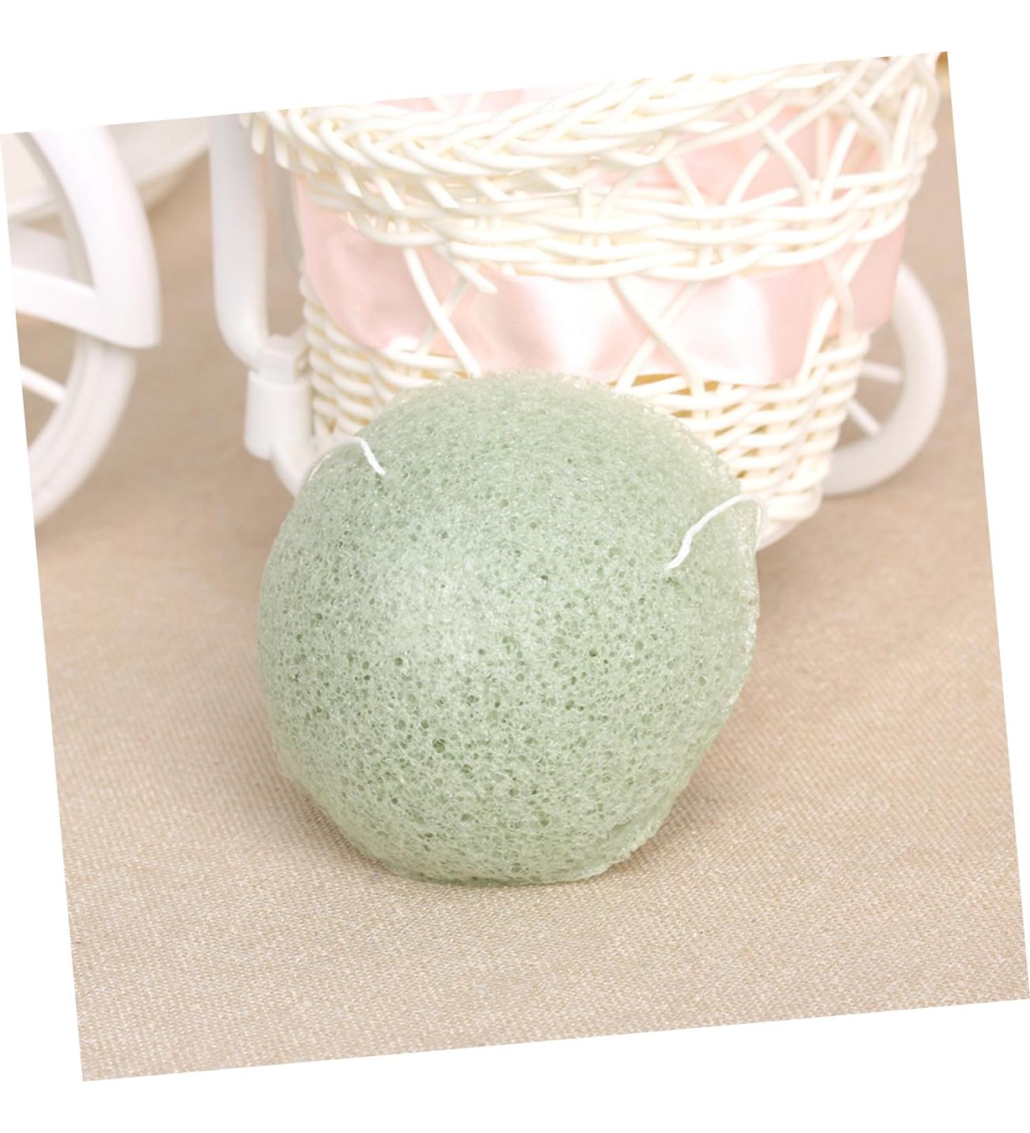Healeved Face Sponge Facial Sponge Facial Sponge Facial Cleaning Sponge Face Noodles Sponges Korean Facial Sponge Cleansing Sponge Natural - Buy Online on GoSupps.com
