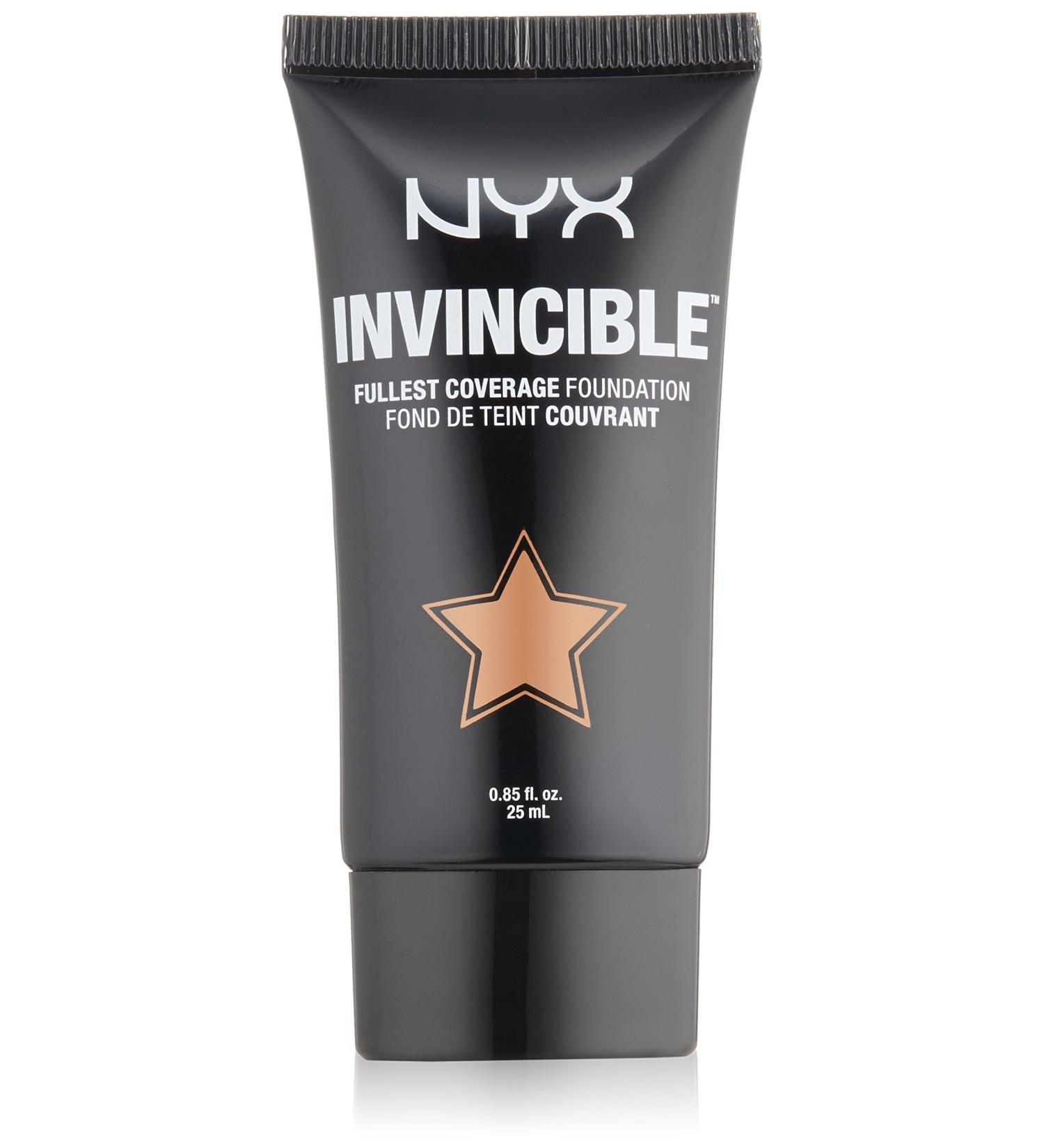 NYX Professional Makeup Invincible Fullest Coverage Foundation - Caramel - 0.85 oz | International Shipping Available - Buy Online on GoSupps.com