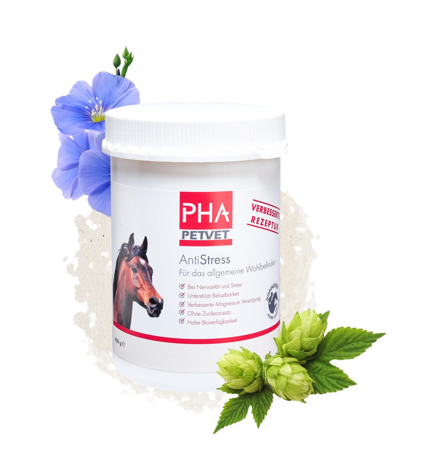 PHA Nutritional Supplement Support for the Maximum Load of Nervousness and Stress Powder Anti Stress 850 g - Buy Online on GoSupps.com
