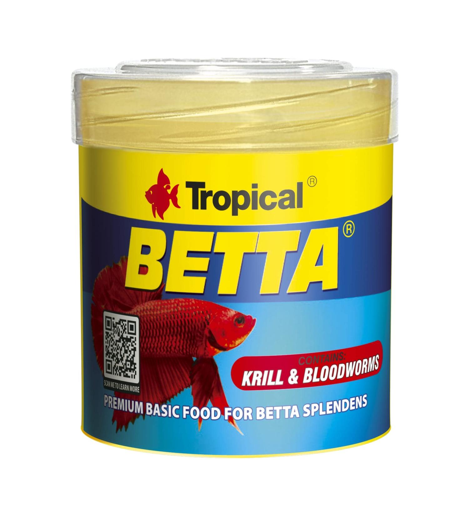 Betta 50ml / 15g - Basic Food for Fighting Fish