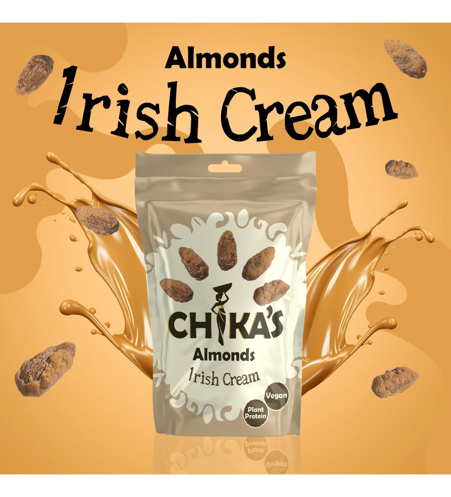 Chika's - Almond Caramelised Irish Cream 12 x 100g - Buy Online on GoSupps.com