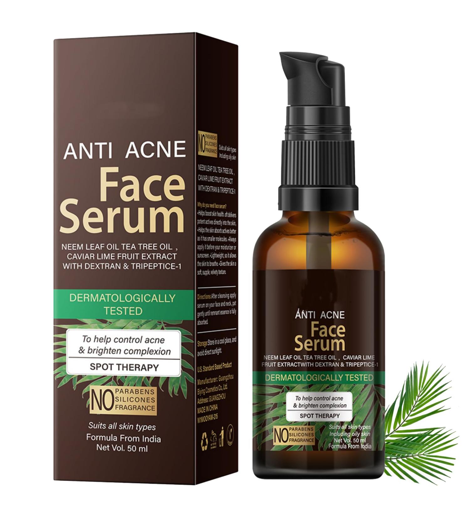 Spot Treatment - Acne Treatment - Face Serum for Women - Tea Tree Oil Serum Face - Dark Spot Correcting Glow Serum Remover for Face - Hydrating Face Serum - Fade Acne Mark 60ml - Buy Online on GoSupps.com