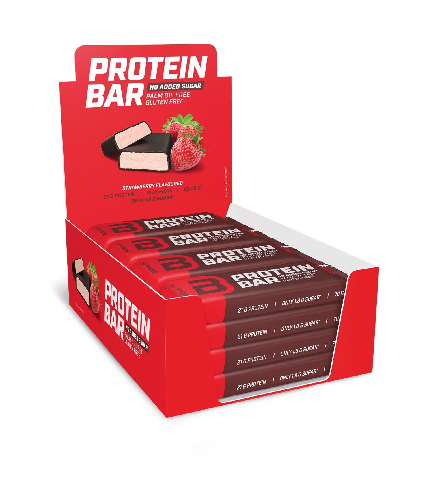 BioTechUSA Protein Bar Strawberry 1.2 kg - Buy Online on GoSupps.com