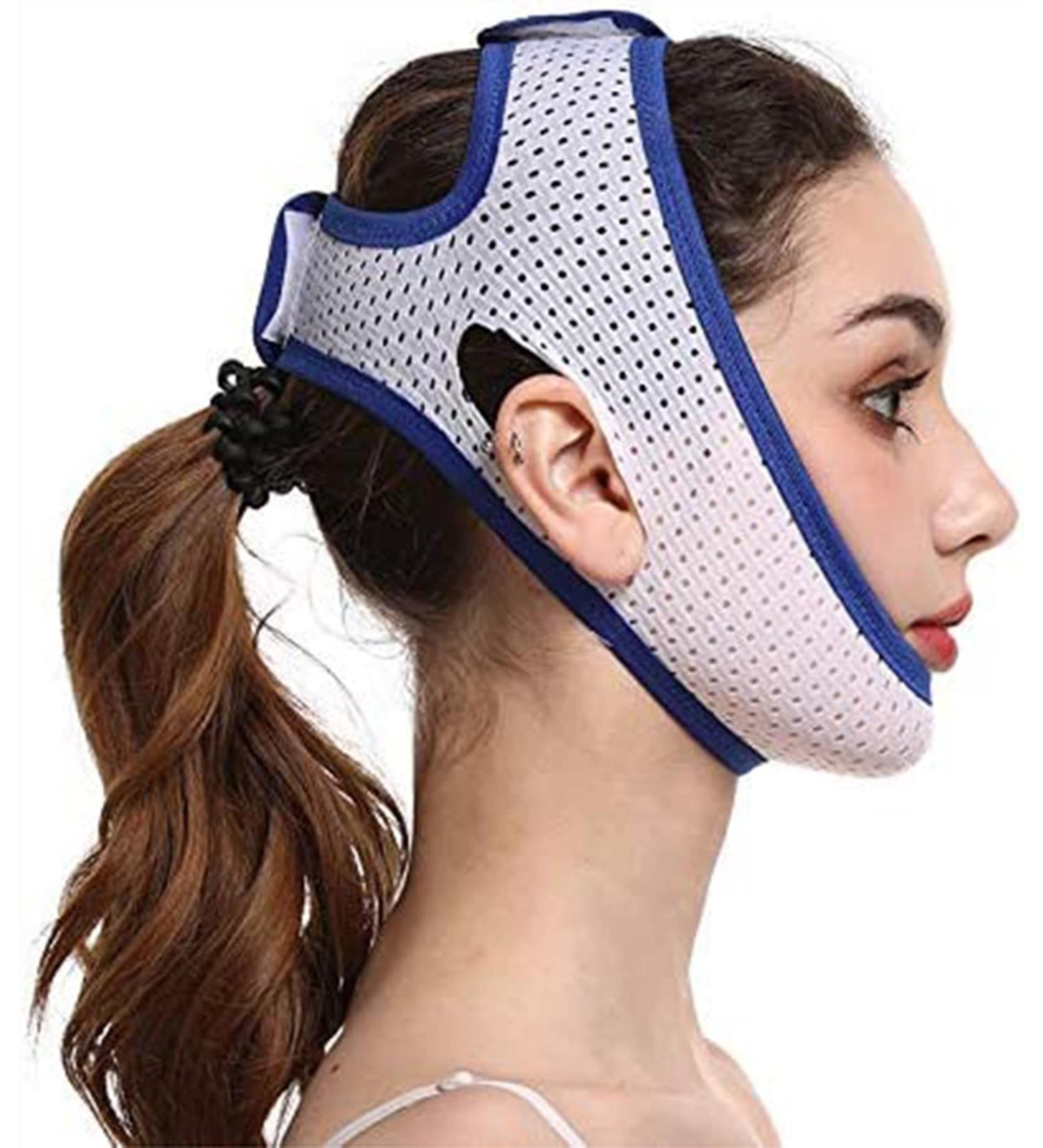 NTCE Comfortable Snore Stopper Chin Strap - Breathable Anti Snoring Solution - Buy Online on GoSupps.com
