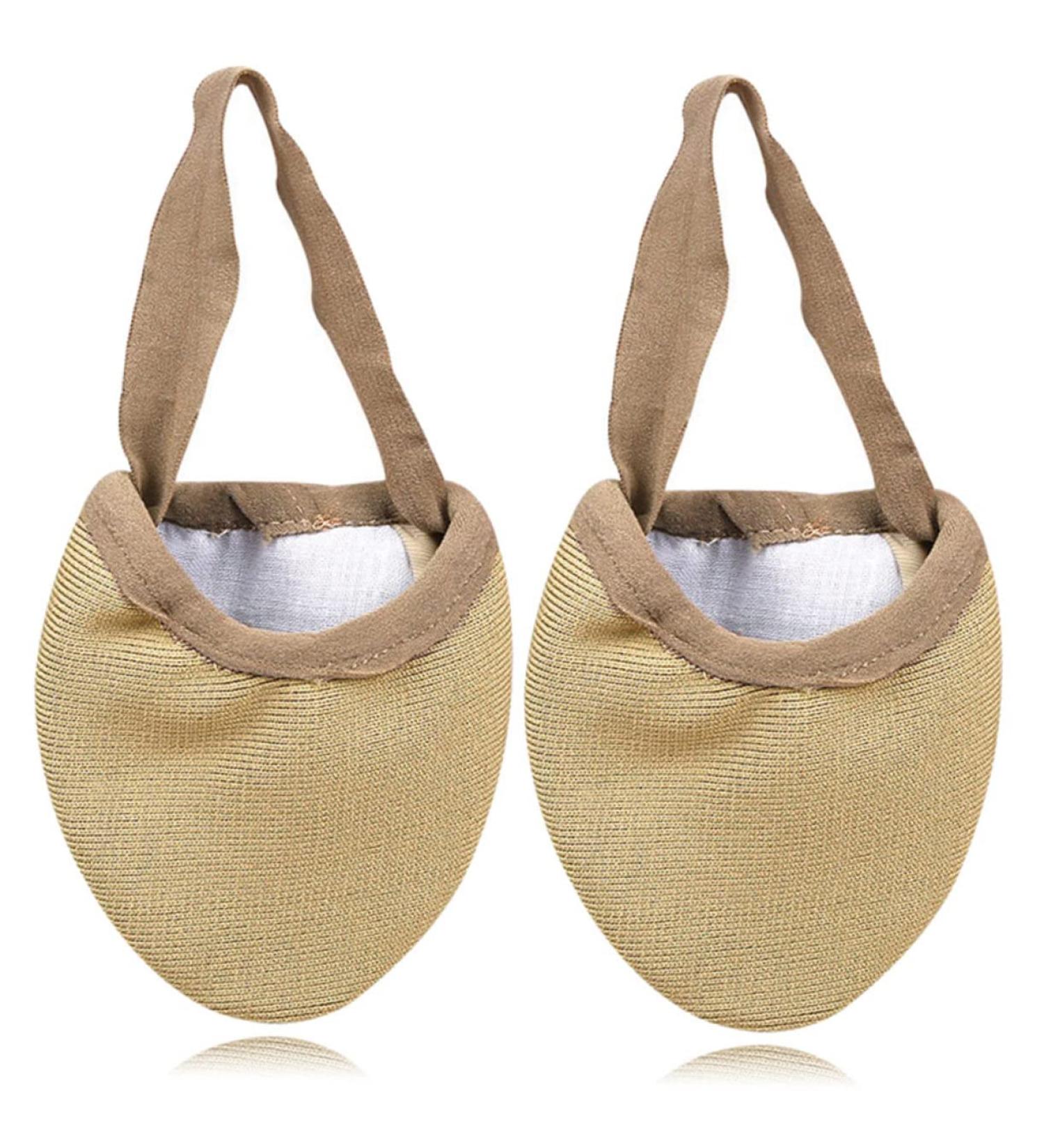 NOLITOY Half Palm Toe Sleeve Socks - Non-Skid Footies for Women & Men | Half Sole Jazz Belly Foot Pads | Non-Slip Shoe Protector Accessories - Buy Online on GoSupps.com