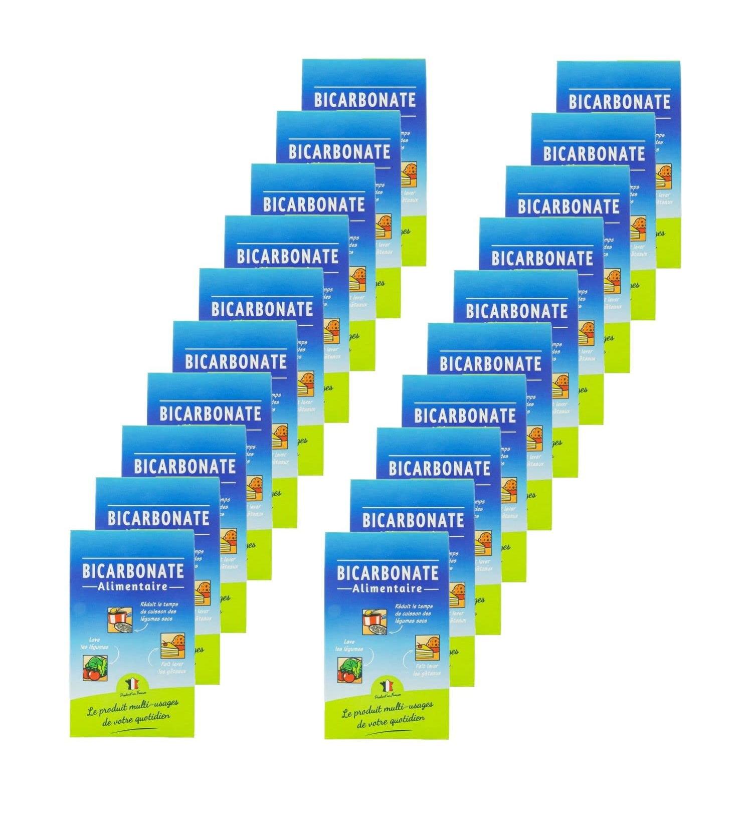 Pack of 20 Food Bicarbonate - Box 400 g - Buy Online on GoSupps.com
