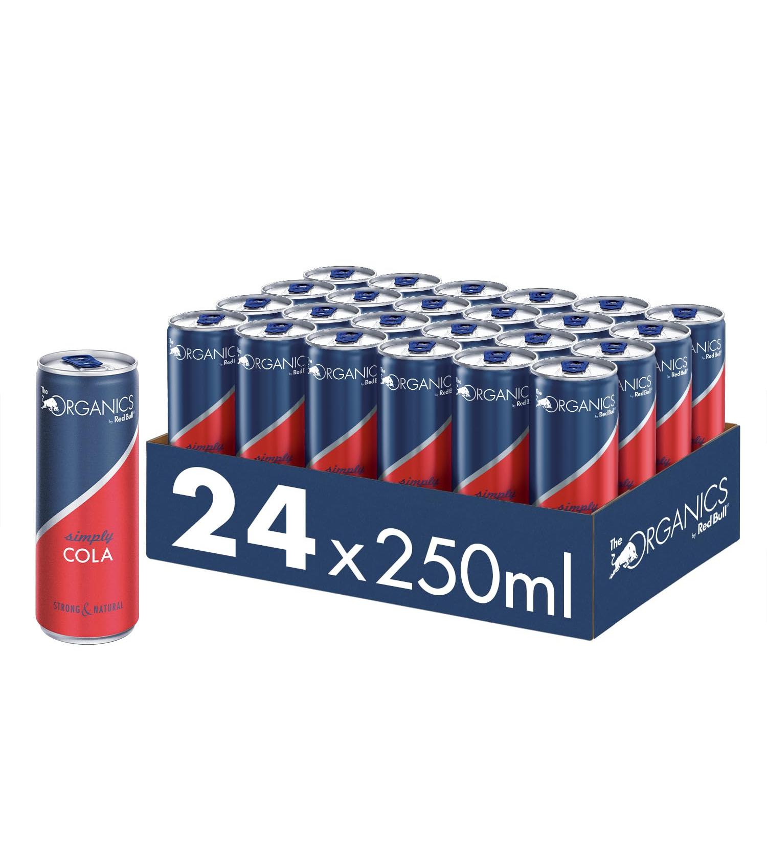 Red Bull Organics Simply Cola - 24 Palette Doses (250ml) | 100% Natural Ingredients | Eco-Friendly & Disposable | Buy in Germany - Buy Online on GoSupps.com