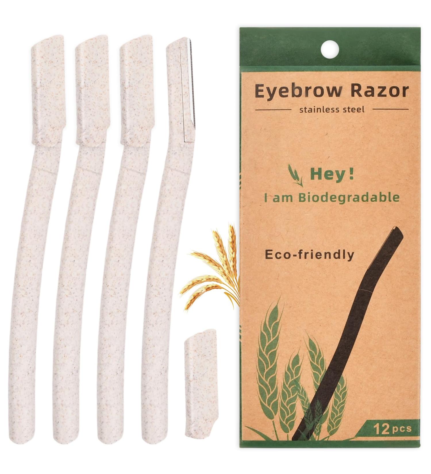 12 Piece Eyebrow Razors Set for Women Face & Body Shaving Tools | Precision Eyebrow Formers Perfect for Flawless Grooming - Buy Online on GoSupps.com