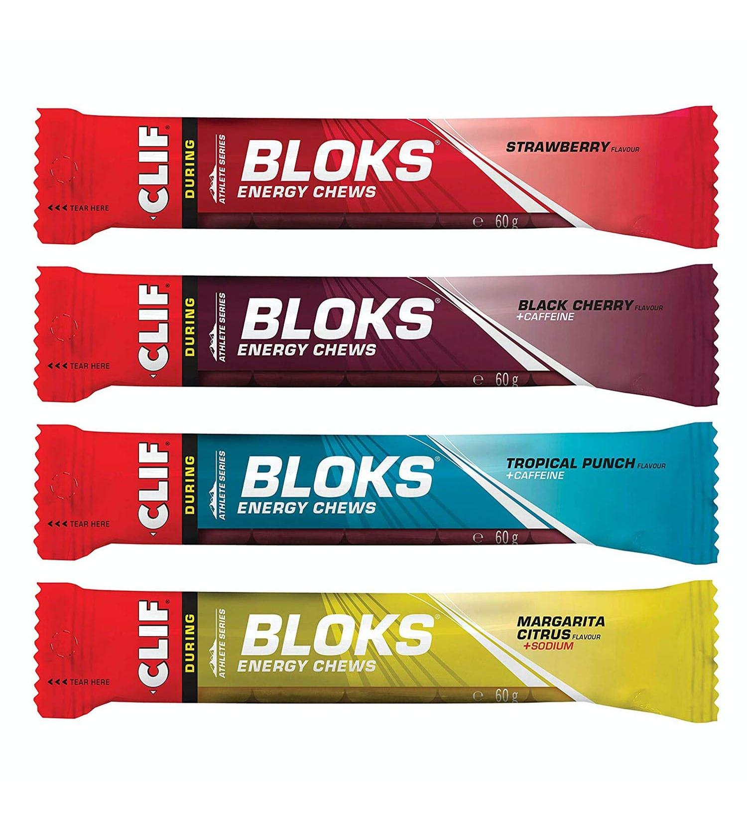 Clif WOWOOO SHOT BLOKS Energy Chews 12x Mixed Flavours - 4 Flavors | Variety Pack - Buy Online on GoSupps.com
