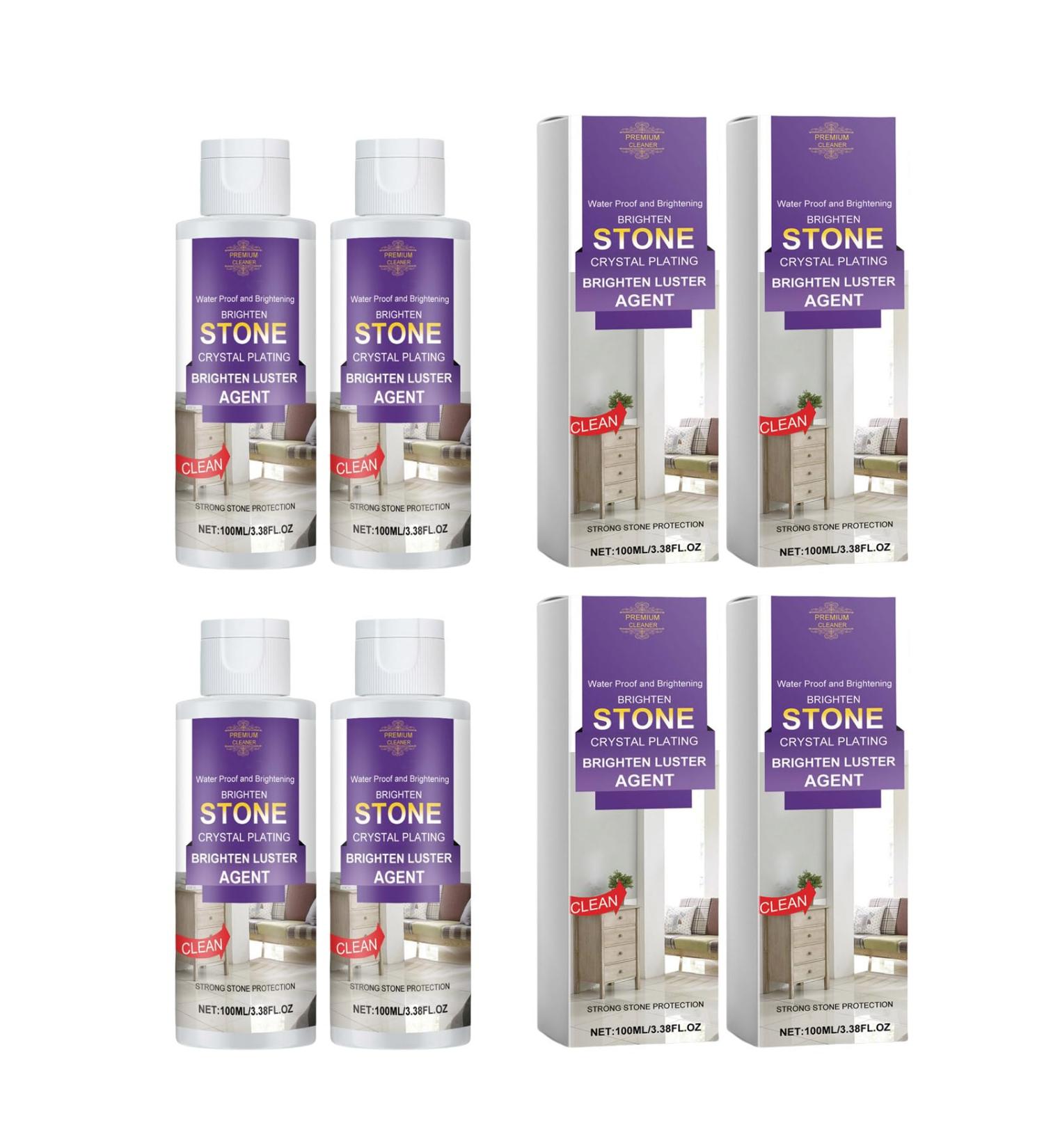 4Pieces 100ml High Efficiency Tile and Floor Cleaner Agent Safe Formulas for Home and Commercial Use - Buy Online on GoSupps.com