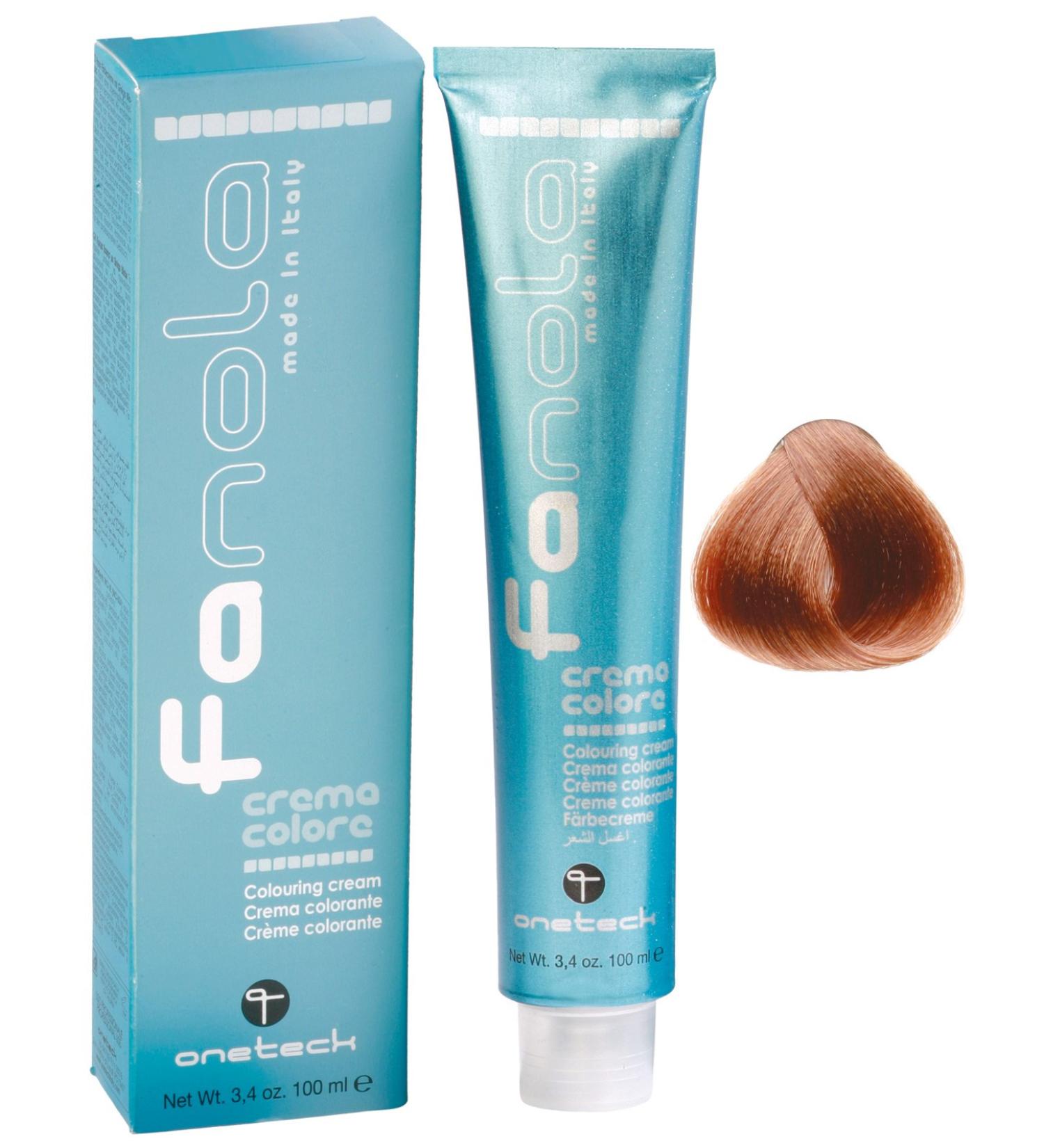 Fanola Creme Colore 8.4 Light Blonde Copper 100ml - Professional Colouring Cream - Buy Online on GoSupps.com