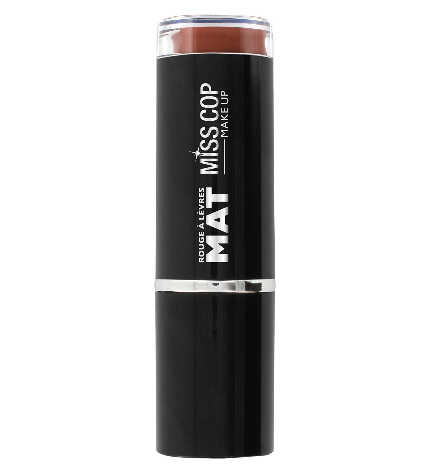 MISS COP Matte Lipstick Creamy Brown - Buy Online on GoSupps.com