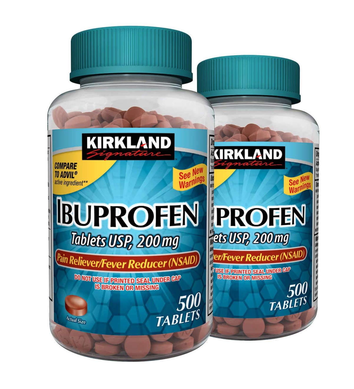 Kirkland Signature Ibuprofen, 200 mg (1000 Count)