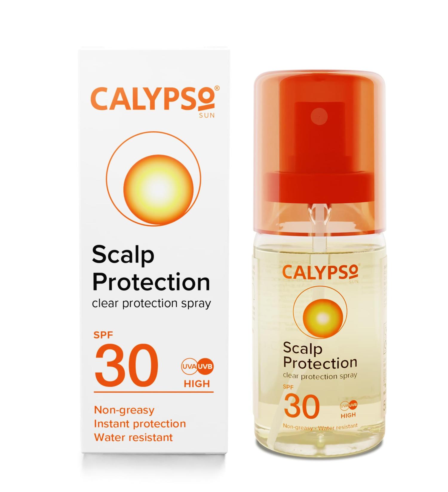 Calypso Hair & Scalp Protection Spray SPF30 - Non-Greasy High Protection UVA & UVB 50ml - Buy Online on GoSupps.com