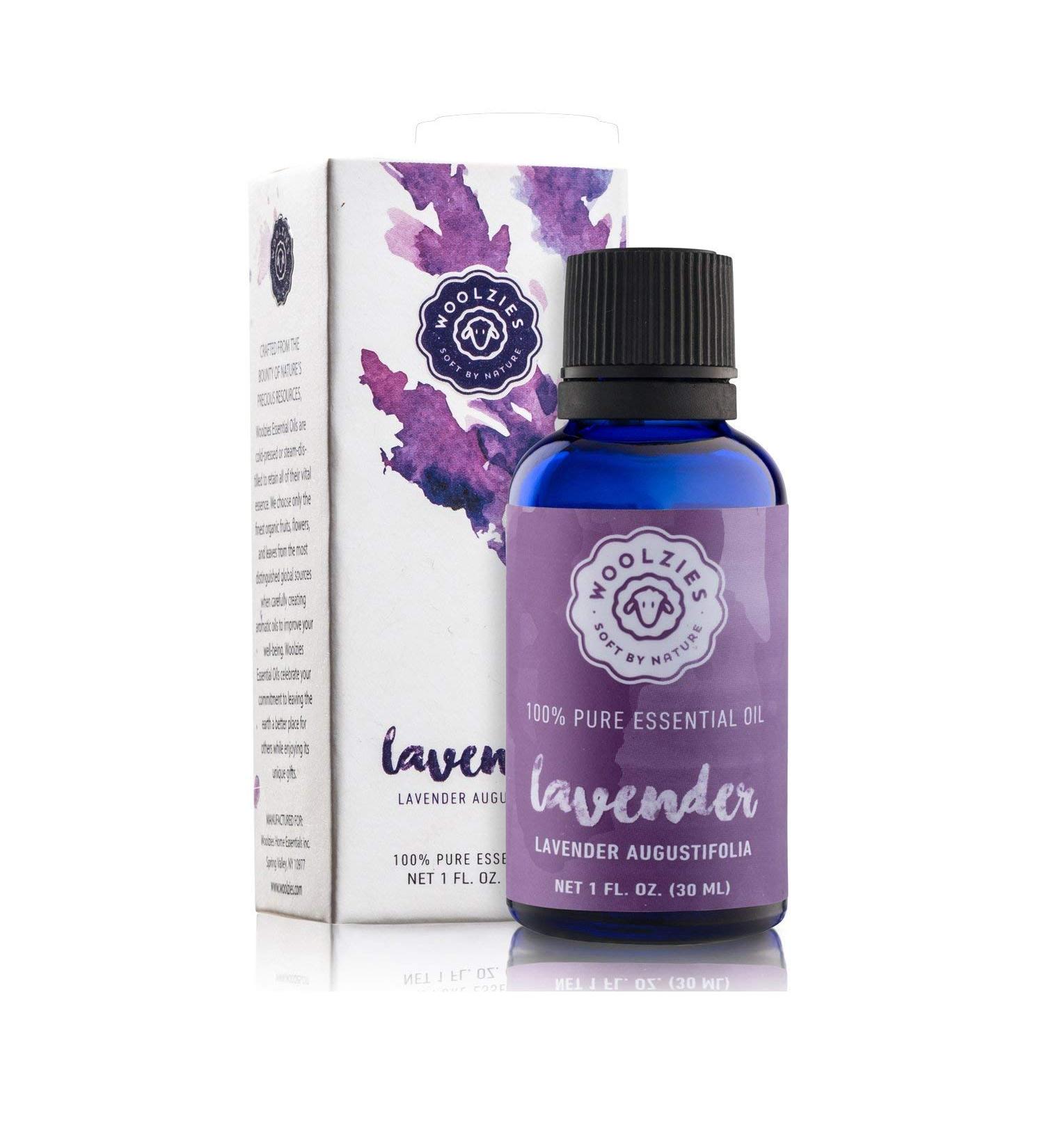 Woolzies Lavender Essential Oil - 100% Pure Therapeutic Grade for Aromatherapy & Diffuser | 1 Fl Oz - International Shipping Available - Buy Online on GoSupps.com
