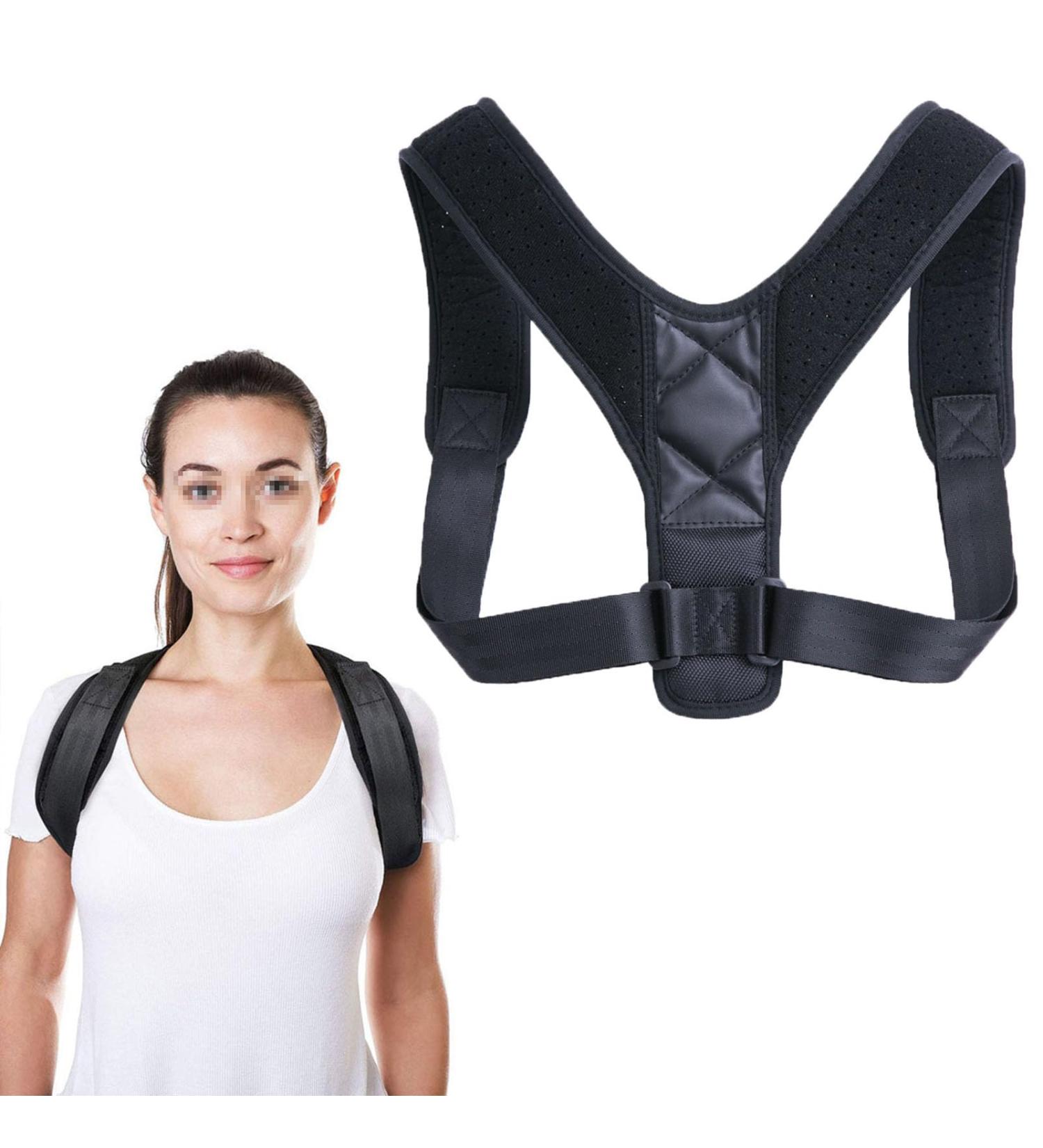 Posture Corrector for Men and Women Back Straightener Posture Corrector Comfortable Upper Back Brace Shoulder Support For Men And Women Back Posture Corrector To Improve Posture for Neck Shoulder - Buy Online on GoSupps.com