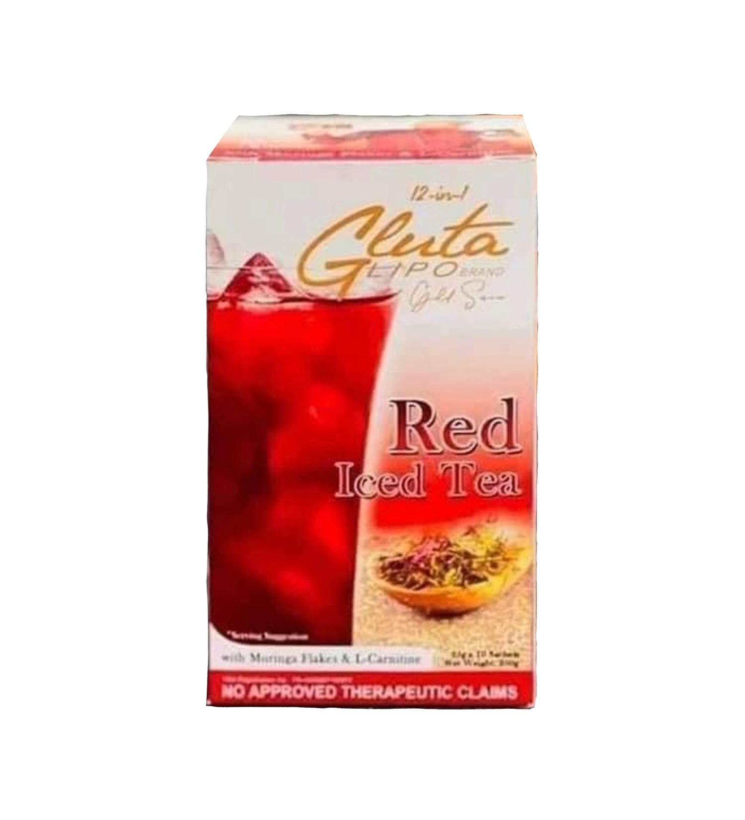 GLUTA LIPO GOLD SERIES RED ICED TEA 12 in 1