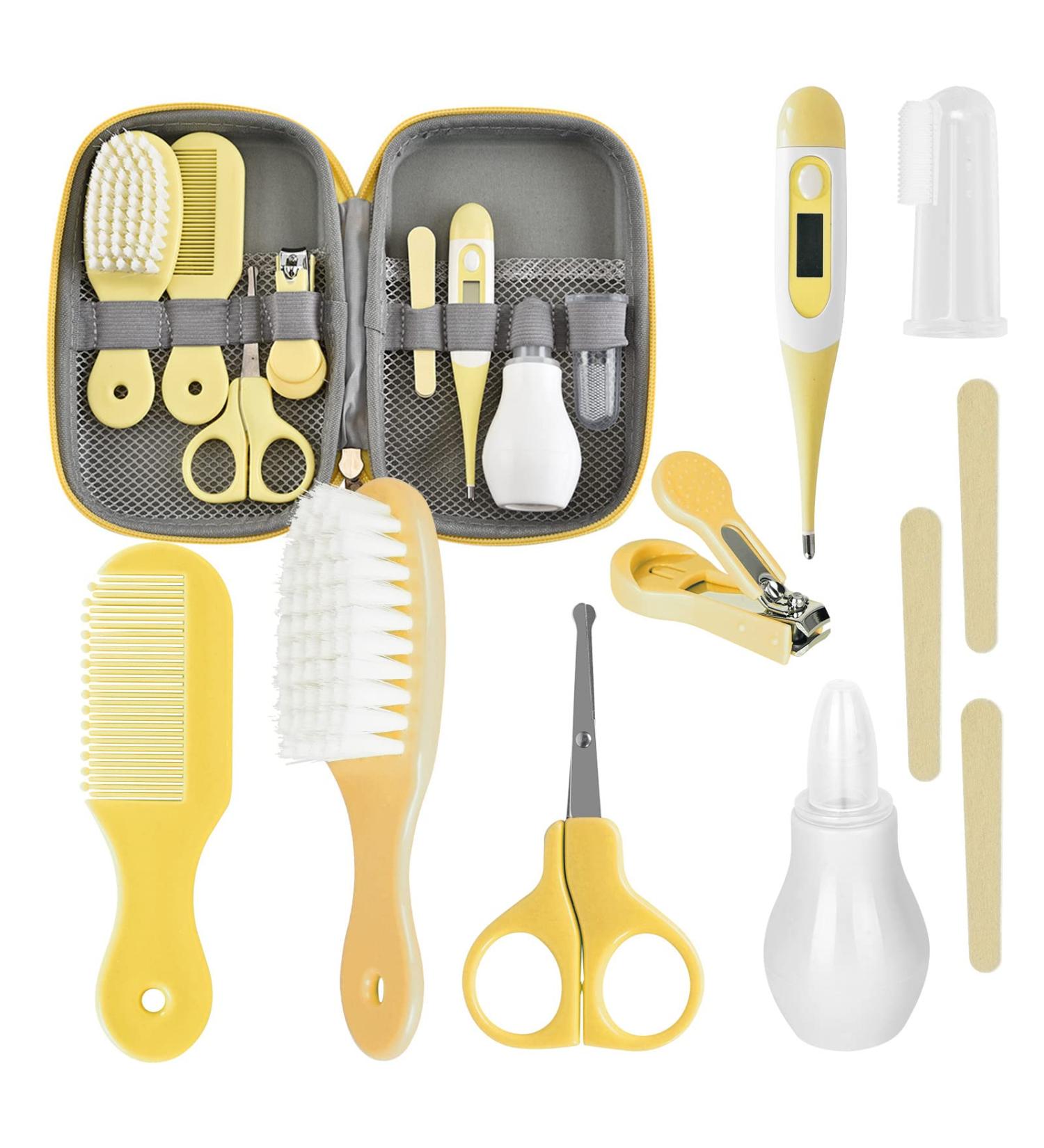 FantasyDay 8 in 1 Baby Healthcare and Grooming Kit - Essential Nursery Care Set for Newborns, Toddlers - Perfect Baby Shower Gift - Buy Online on GoSupps.com