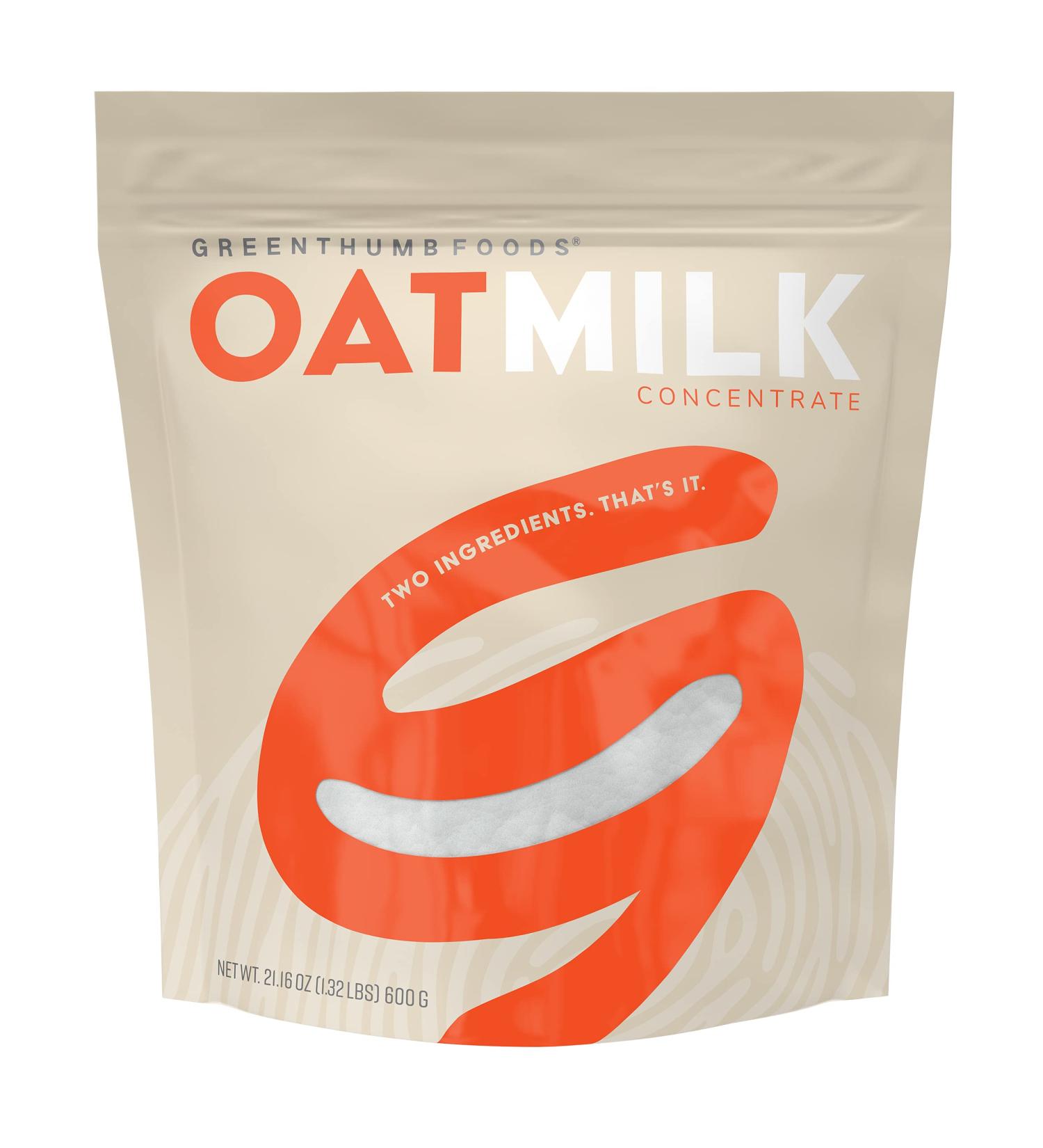 Green Thumb Foods Oat Milk Powder - Plant Based Gluten Free Non Dairy Milk - Vegan Non GMO - Made In USA - 1.32 lb - Buy Online on GoSupps.com