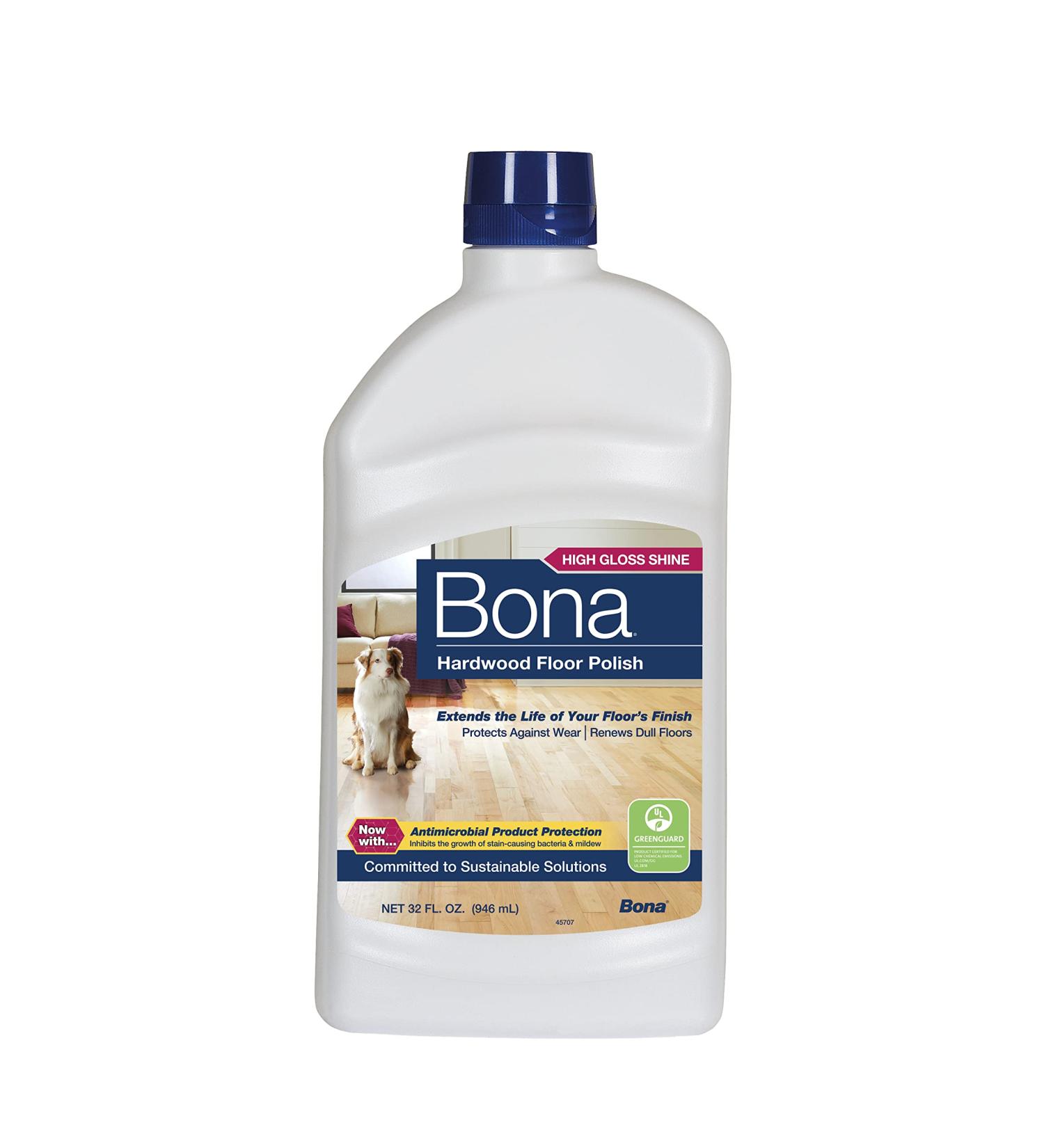 Bona Hardwood Floor Polish  High Gloss  32 Fl Oz 32 Fl Oz (Pack of 1) Clear - Buy Online on GoSupps.com