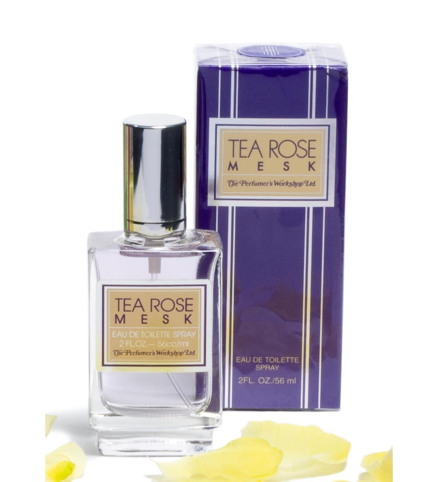 Tea Rose Mesk by Perfumers Workshop Eau De Toilette Spray 2 oz for Women