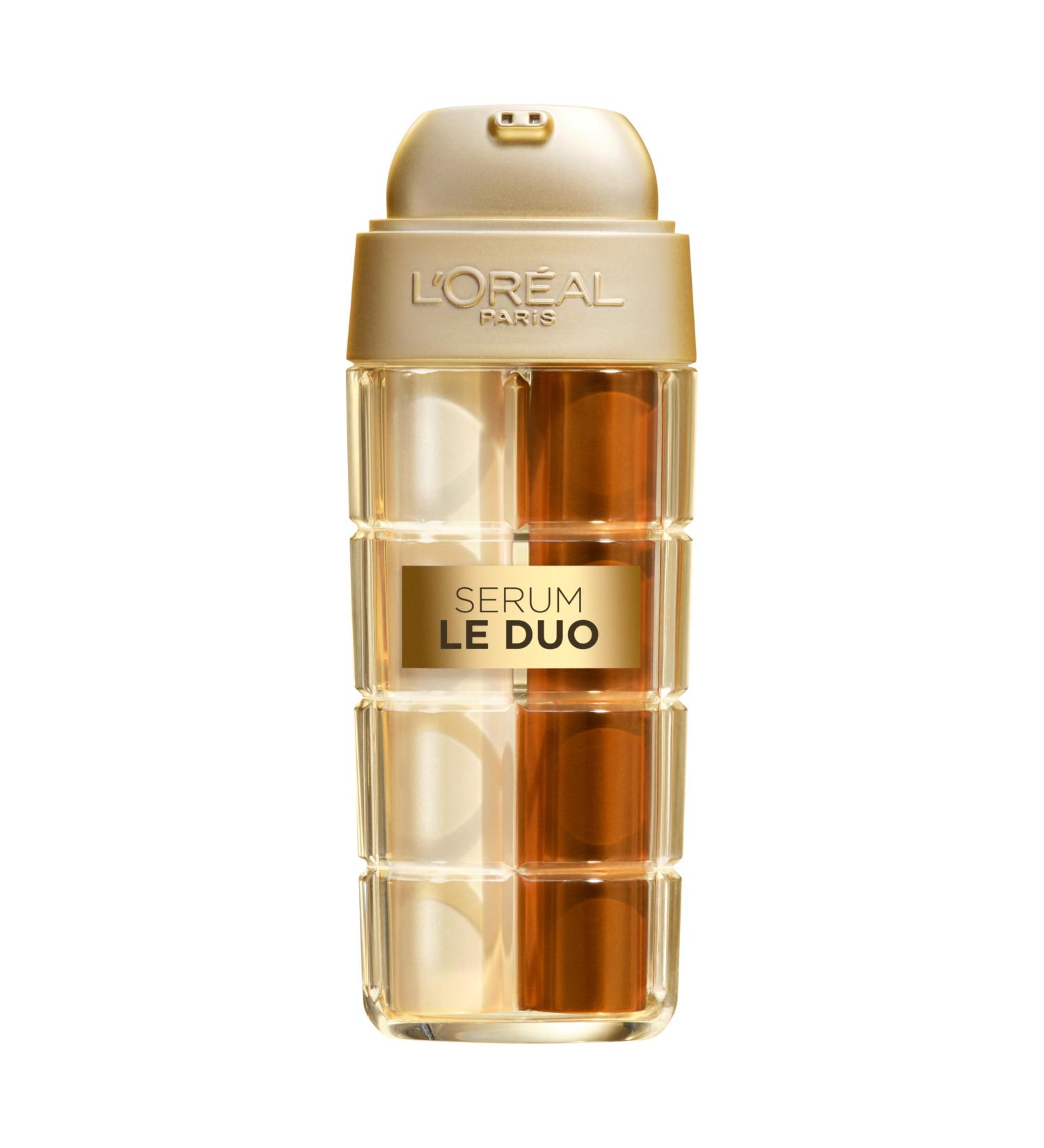 L Or al Paris- 2 in 1 Anti-Aging Serum Le Duo - Collagen Booster Formula - Vitamins B3 and Cg - Age Perfect - Capacity: 30 ml - Buy Online on GoSupps.com