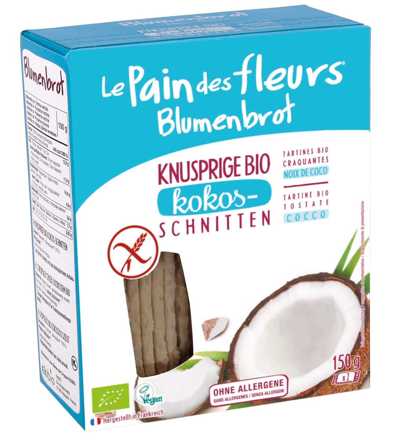 Primeal Flower bread - coconut 150 g
