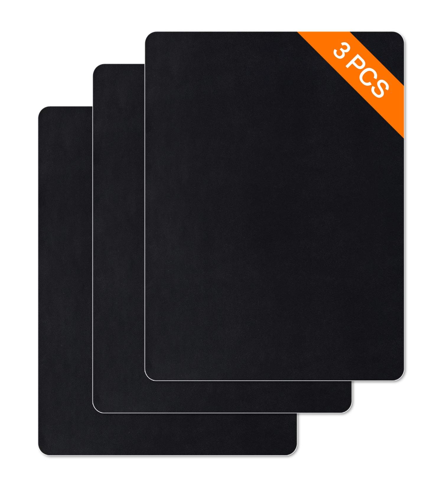 Sayopin Leather Repair Patch Kit - Self-Adhesive Tape for Furniture, Car Seats, Couches - 8x11 Inch, Black - 3 Pcs - Buy Online on GoSupps.com