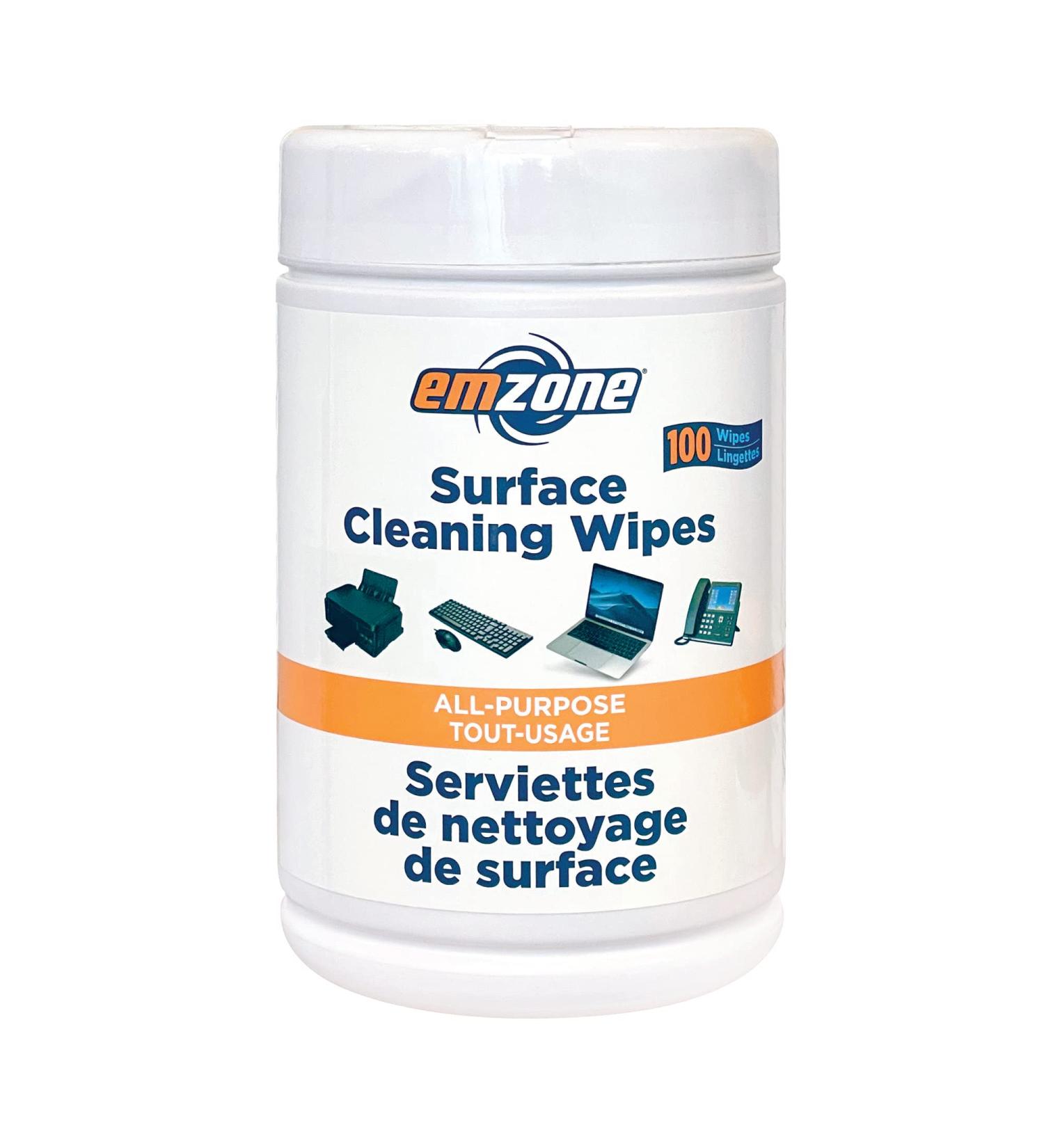 emzone All-Purpose Surface Cleaning Wipes (tub)