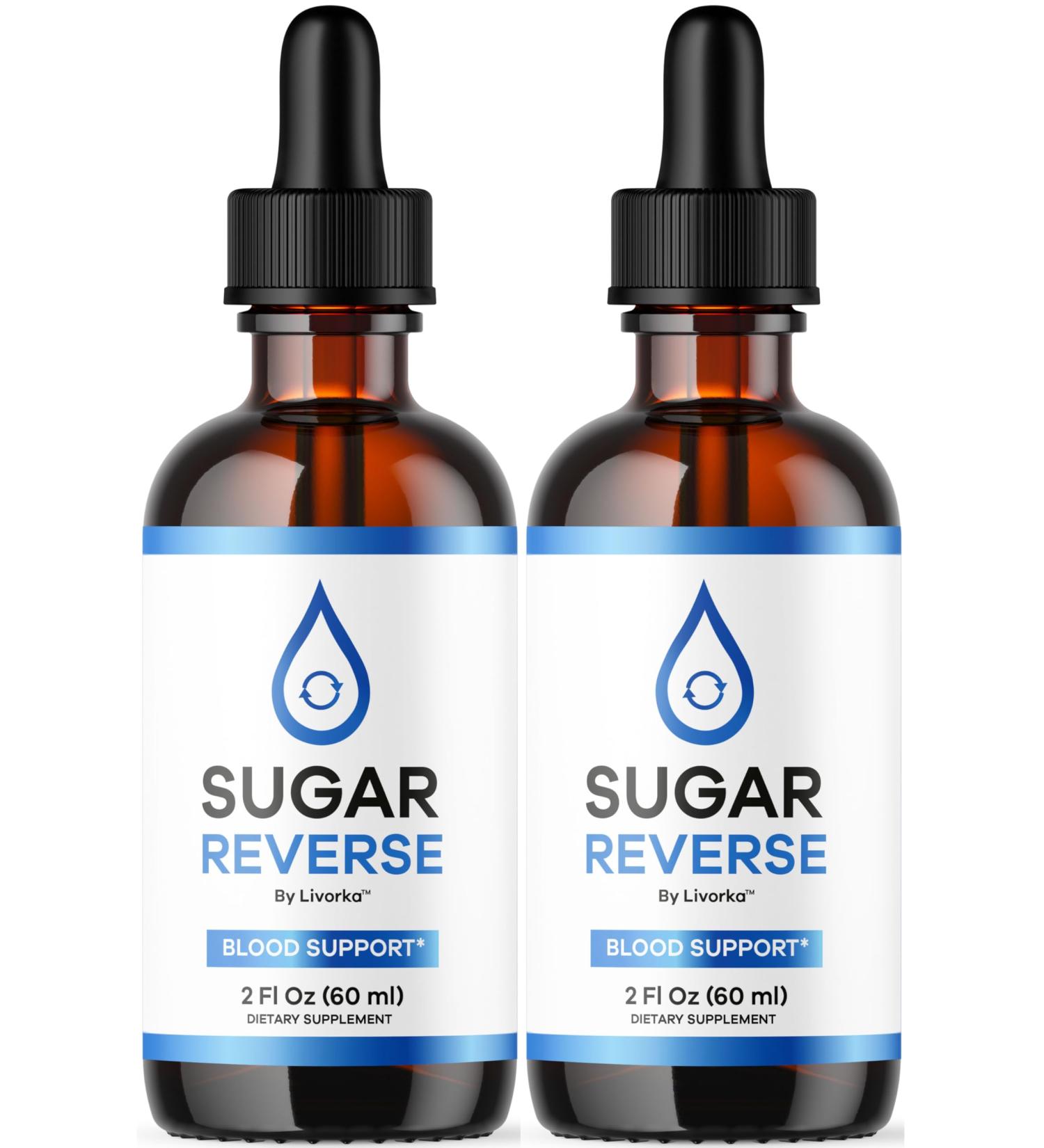 (2 Pack) Sugar Reverse - Sugar Reverse Drops Sugar Reverse Drops Reviews Sugar Reverse Reviews Sugar Reverse Drops Official Liquid Supplement Support SugarReverse Drop 2 Bottles for 2 Months - Buy Online on GoSupps.com