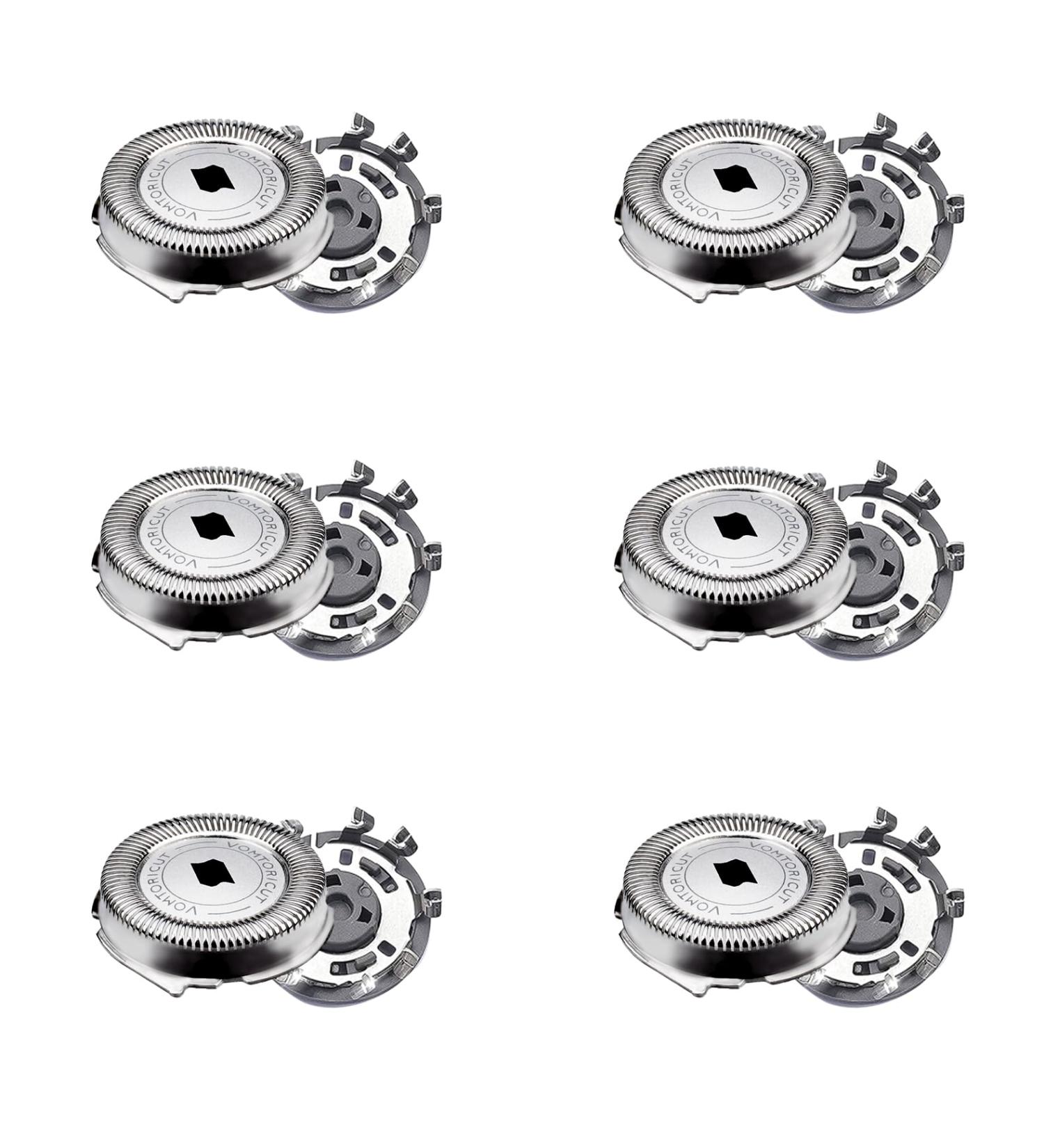 6-Pack Replacement Shaving Heads for Philips Series 1000/2000/3000/5000 - Compatible SH30/50/52 Razor Accessories for Men - Buy Online on GoSupps.com