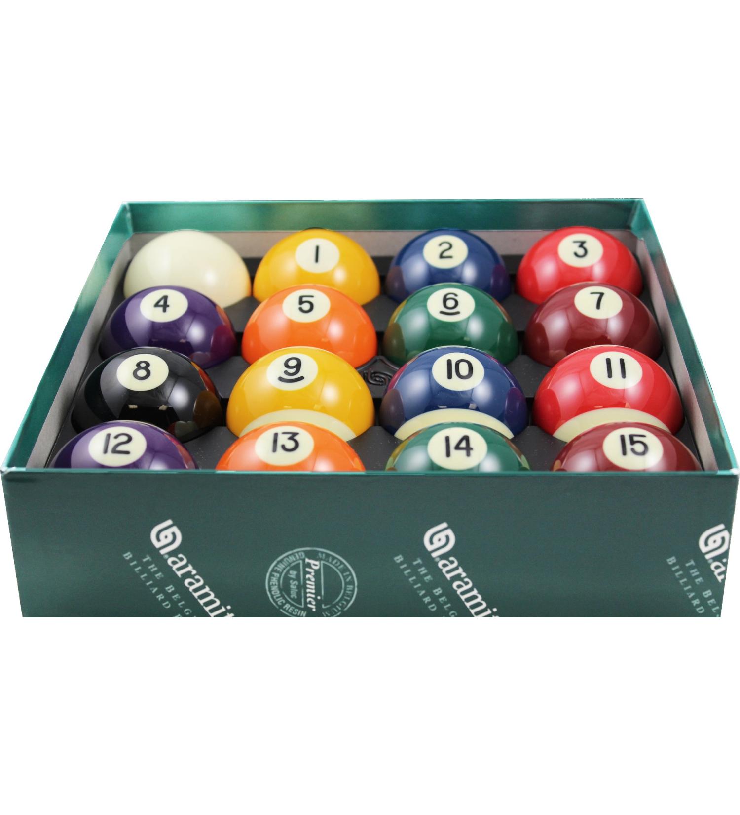 Aramith Premier Belgian Billiard Balls - High-Quality Set for Superior Game Play - Buy Online on GoSupps.com
