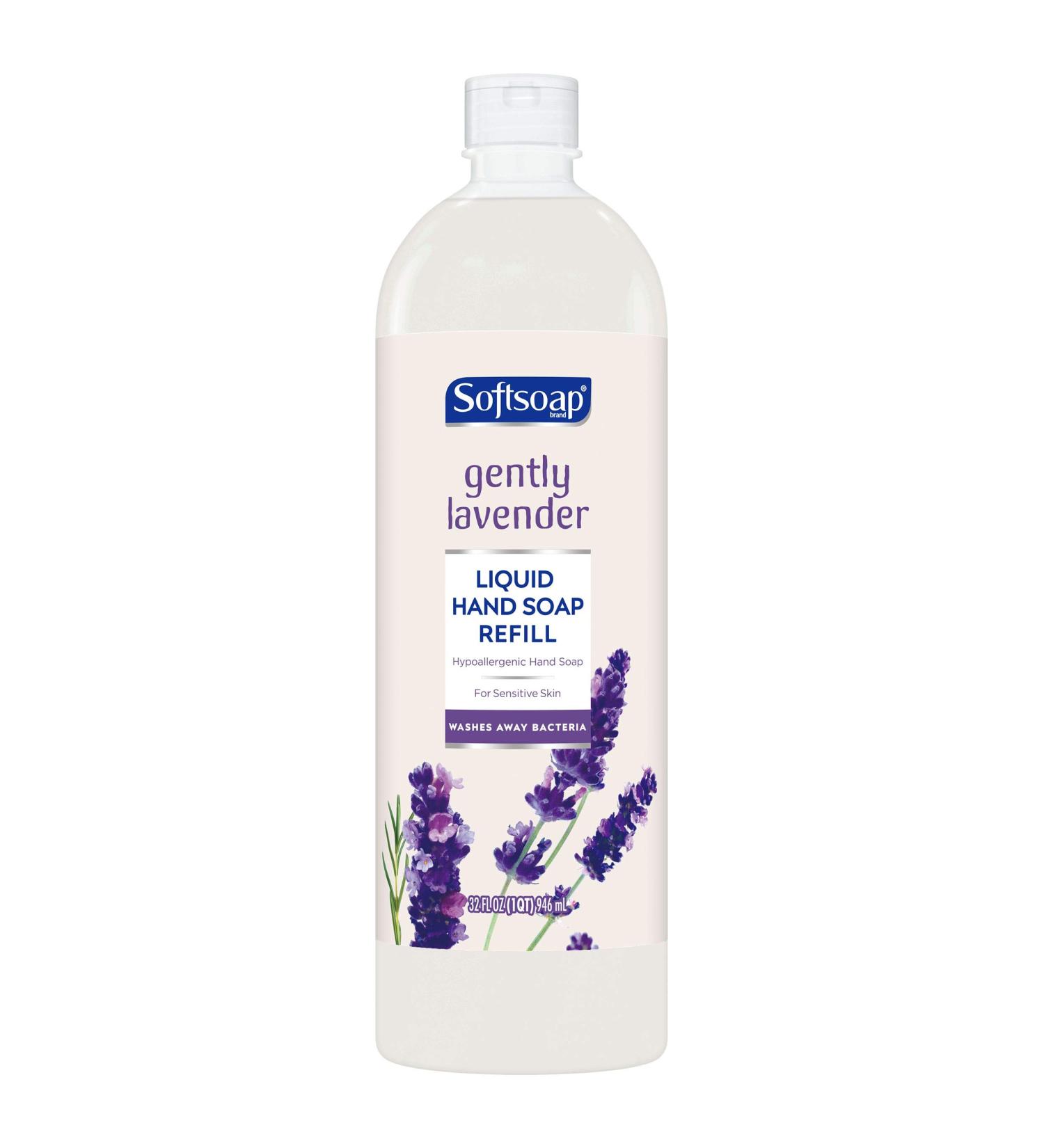 Softsoap Hypoallergenic Gently Lavender Hand Soap Refill - 32 Fluid Ounces
