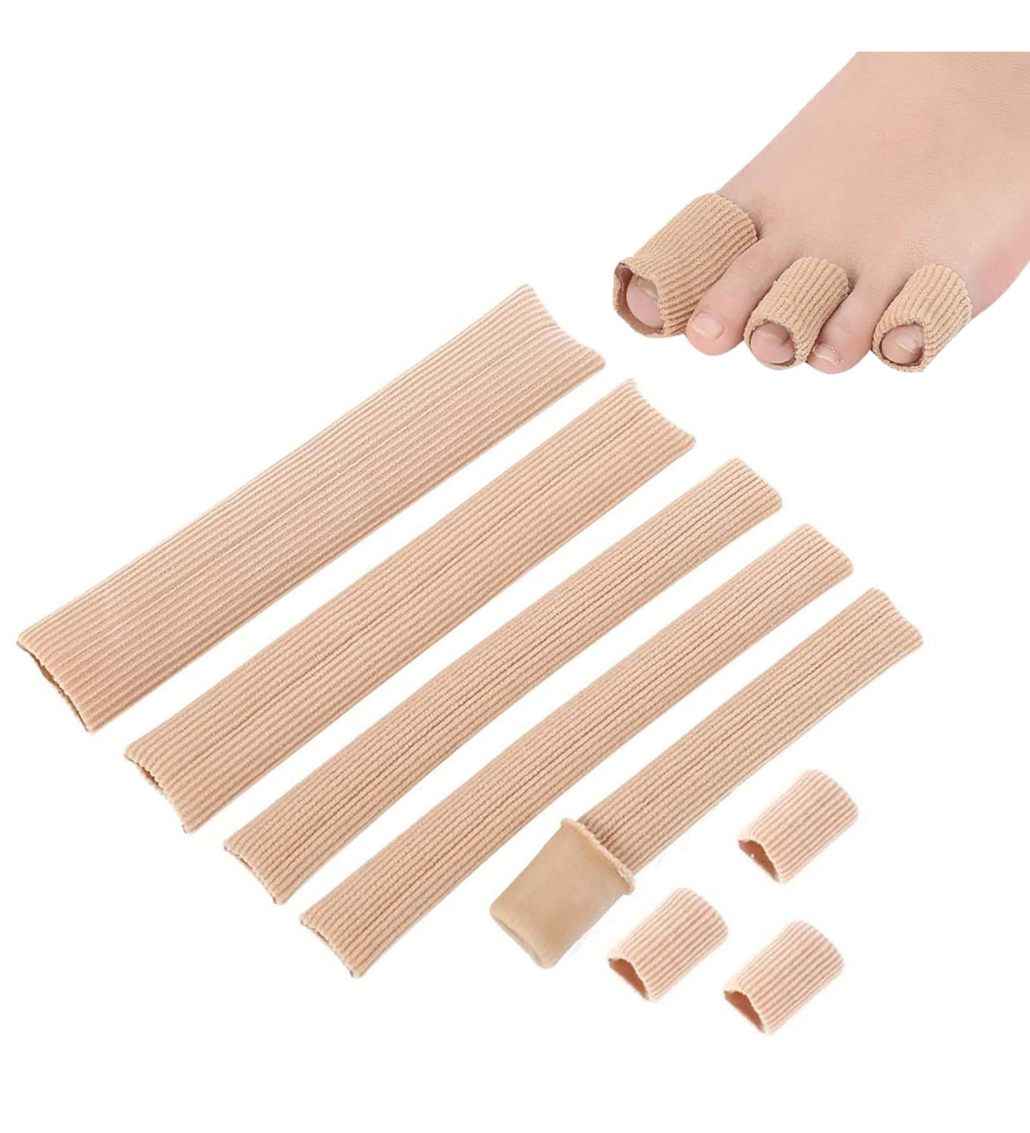 3-Piece Cutable Silicone Toe & Finger Protection Gel | Cushion Bandage for Corns & Calluses | Adjustable Sizes - Buy Online on GoSupps.com