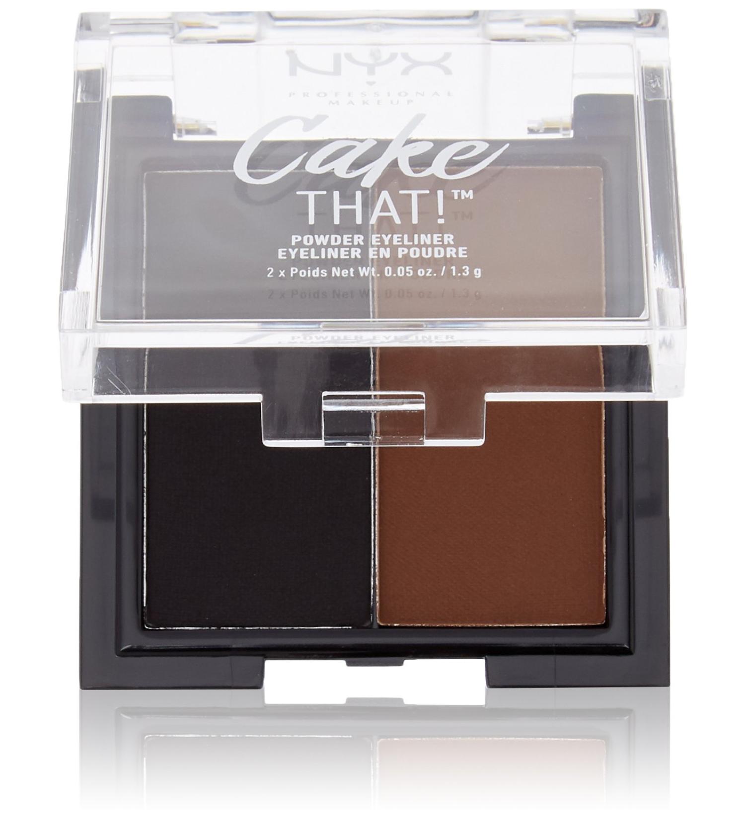 NYX Cake That! Powder Eyeliner 0.09oz in Black Brown (CTL01) - Buy Online on GoSupps.com
