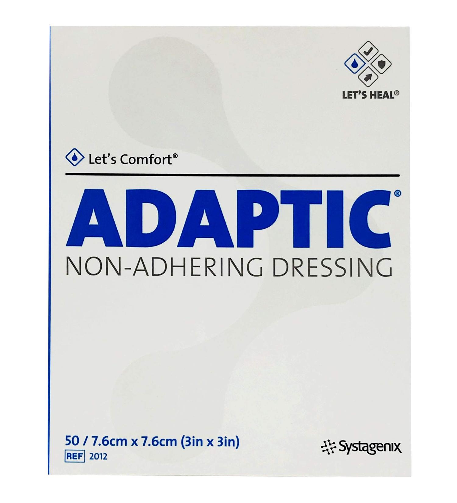 Adaptic Non-Adherent Dressing 3" x 3" (Box of 50)