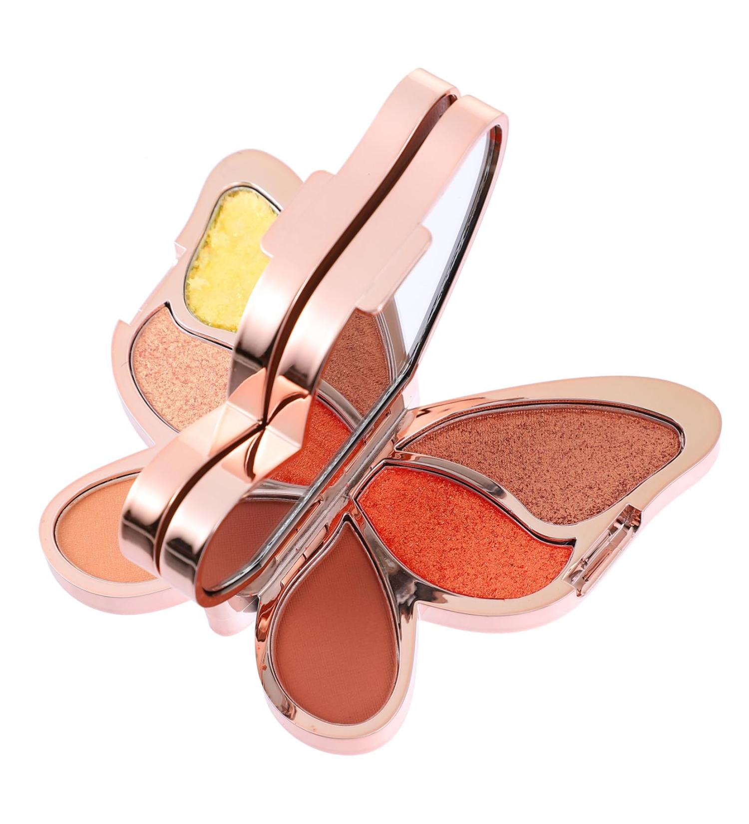 DOITOOL 1pc Eyeshadow Palette Cream Blush Cosmetic Supplies Makeup Sequin Eyeshadow Girl High Pressure Tray - Buy Online on GoSupps.com