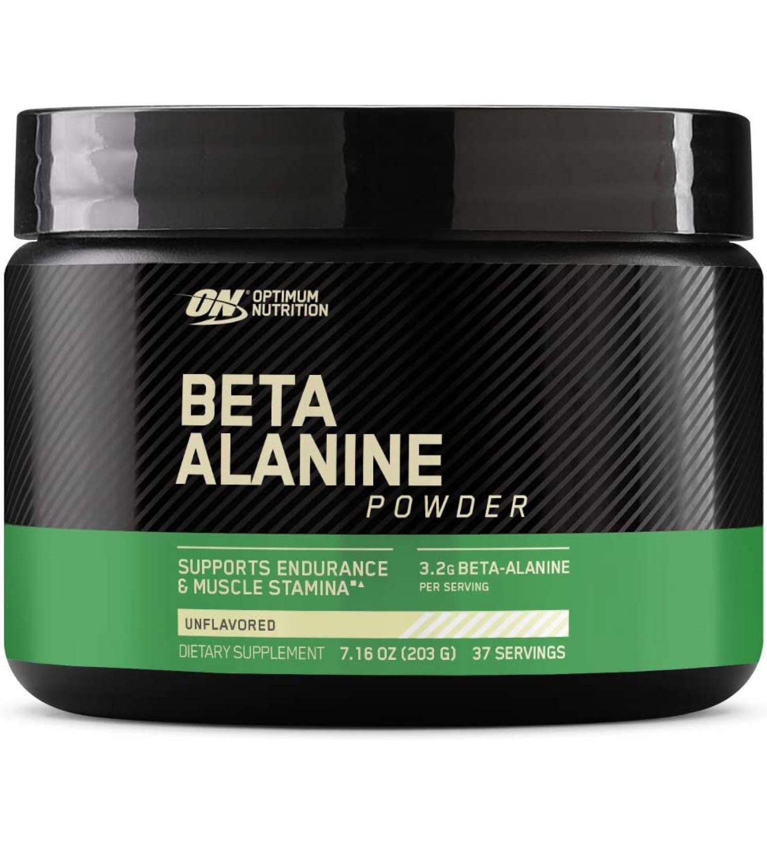 Buy Optimum Nutrition Beta-Alanine Powder - Unflavored  7.15 oz | Boost Performance & Endurance - Buy Online on GoSupps.com