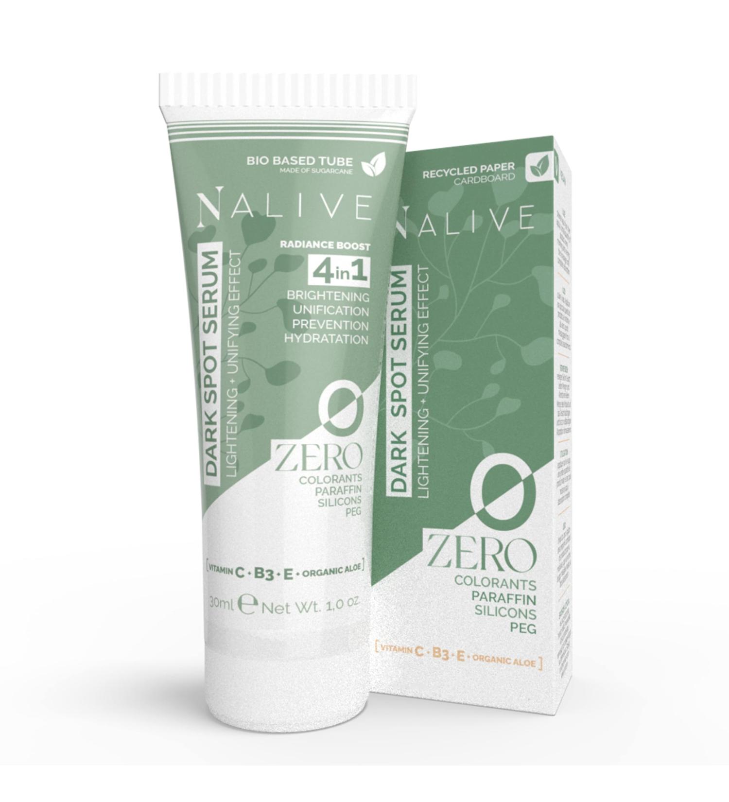 ZERO Dark Spot Remover Face Cream - Hypoallergenic Pigmentation Treatment with Vitamins C B3 E - Made in Italy 30ml - No Paraffin Silicones Perfume PEG - Buy Online on GoSupps.com